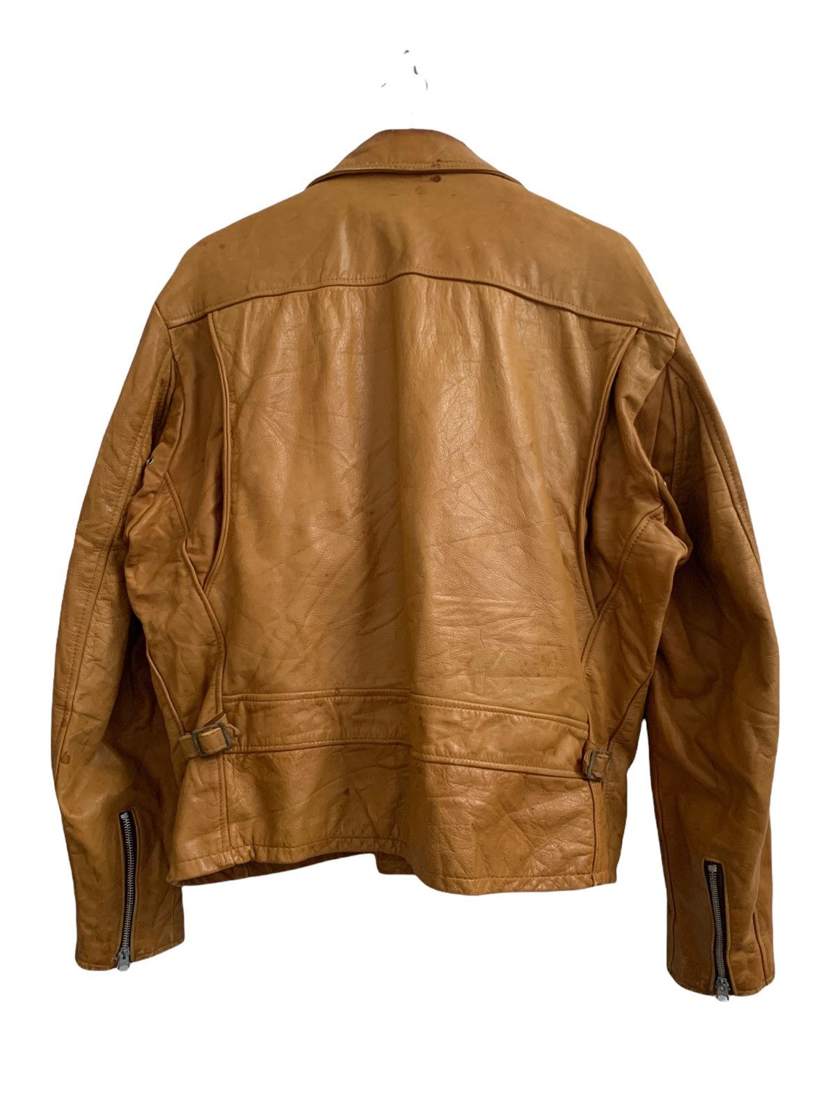 Schott 🔥Vintage SCHOTT NYC Bikers Leather Jacket Size US M / EU 48-50 / 2 - 12 Thumbnail