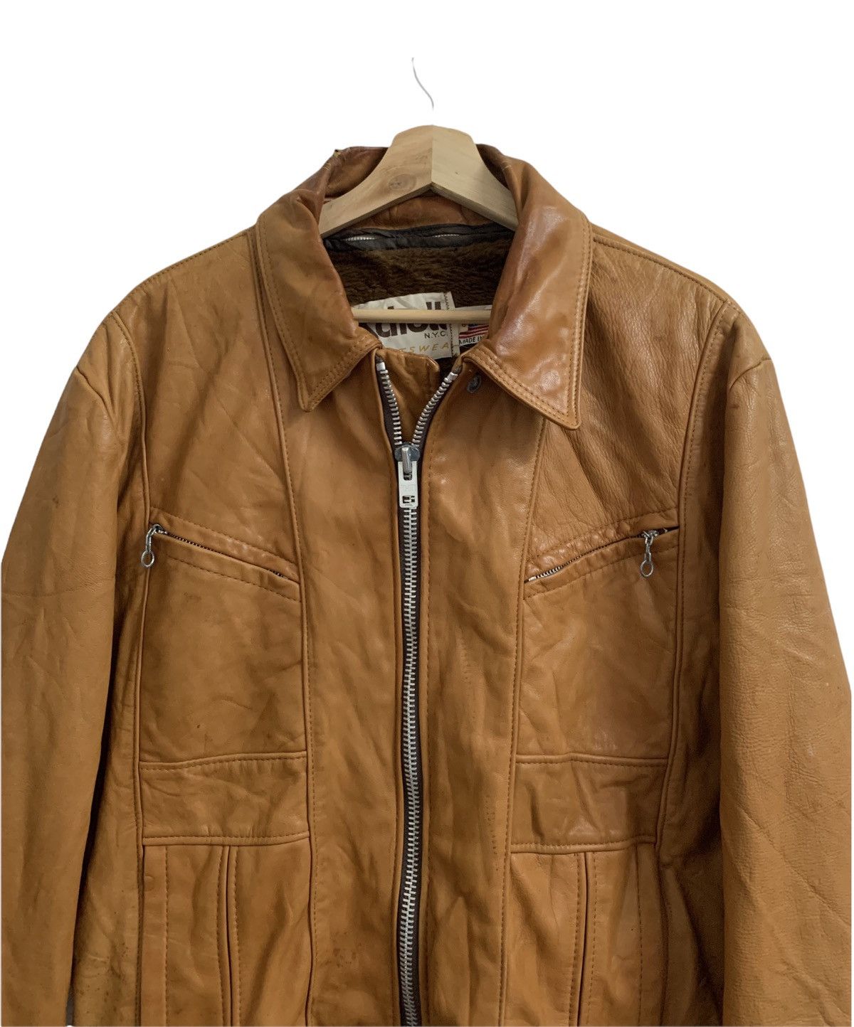 Schott 🔥Vintage SCHOTT NYC Bikers Leather Jacket Size US M / EU 48-50 / 2 - 3 Thumbnail