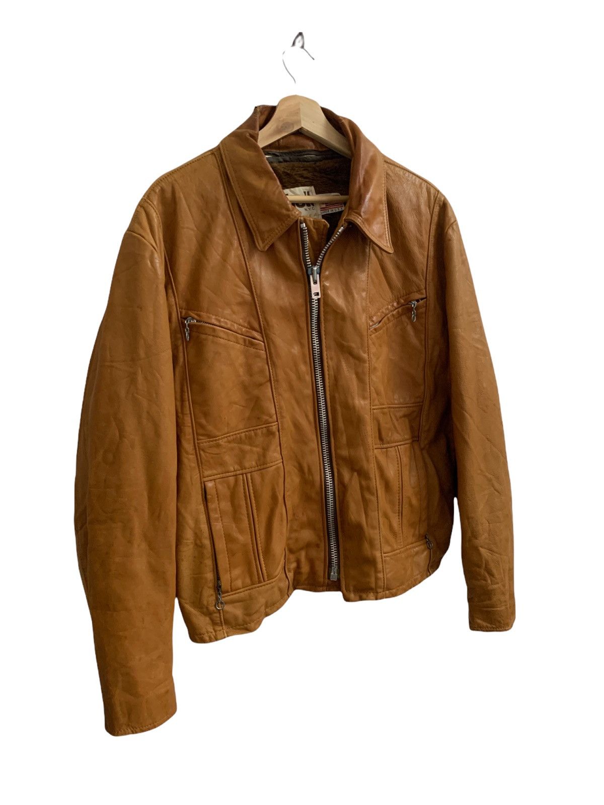 Schott 🔥Vintage SCHOTT NYC Bikers Leather Jacket Size US M / EU 48-50 / 2 - 5 Thumbnail