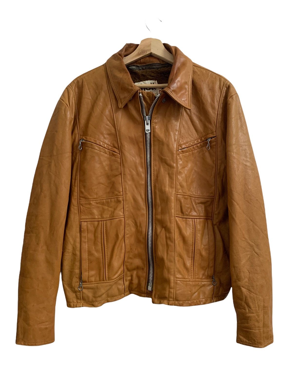 Schott × Vintage Vintage 80s SCHOTT N.Y.C Suede Leather