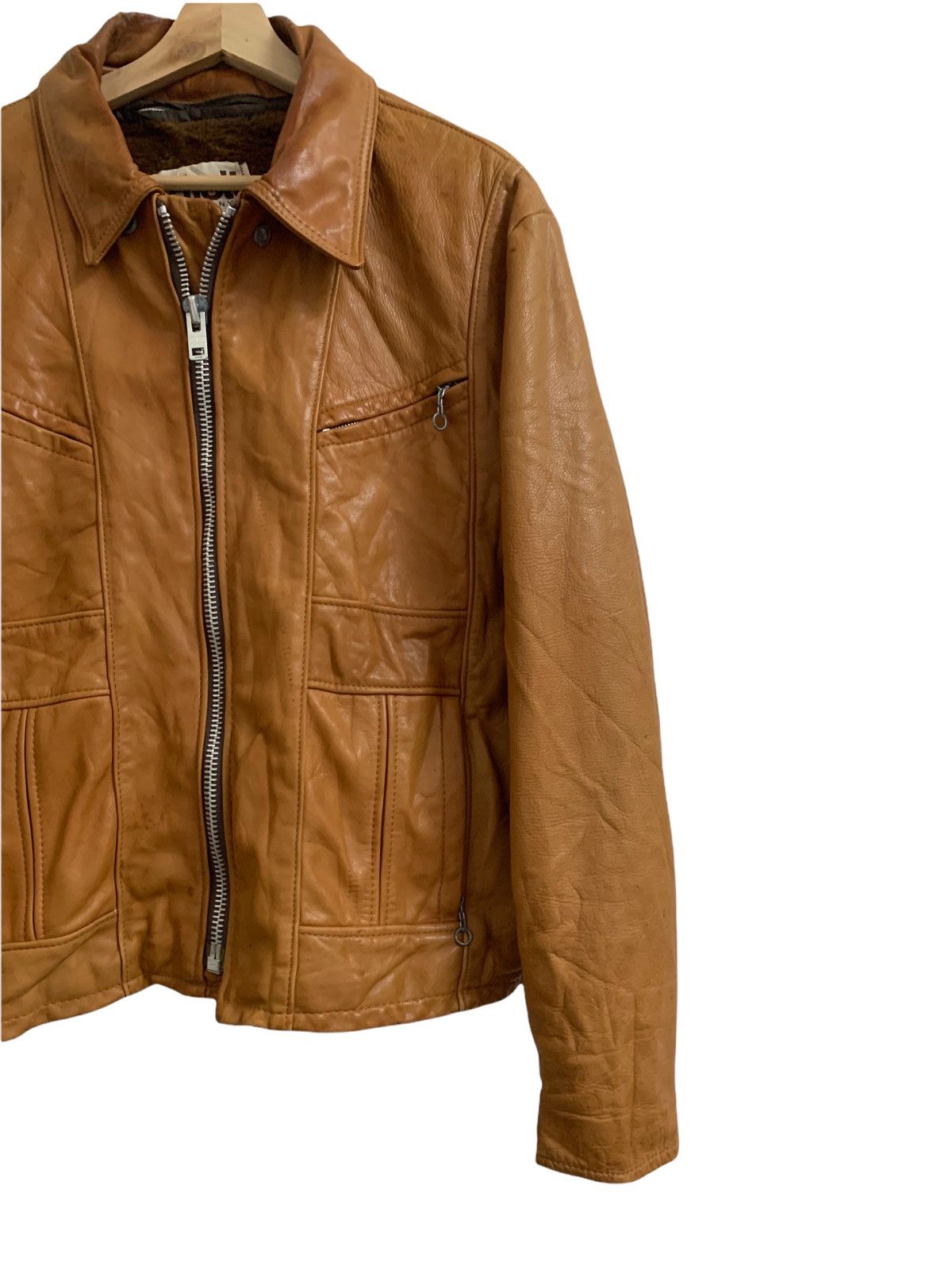 Schott 🔥Vintage SCHOTT NYC Bikers Leather Jacket Size US M / EU 48-50 / 2 - 8 Thumbnail