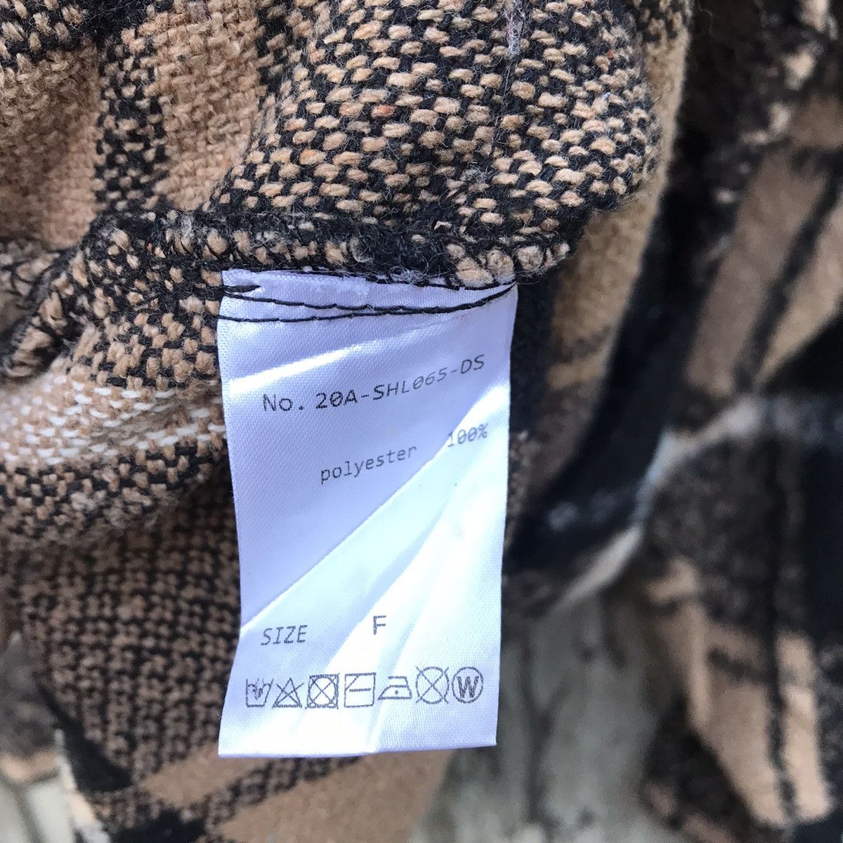 Vintage Danke Schon Faux Fur Jacket Danke Schön Plaid/Flannel Jacket Size US XL / EU 56 / 4 - 8 Thumbnail