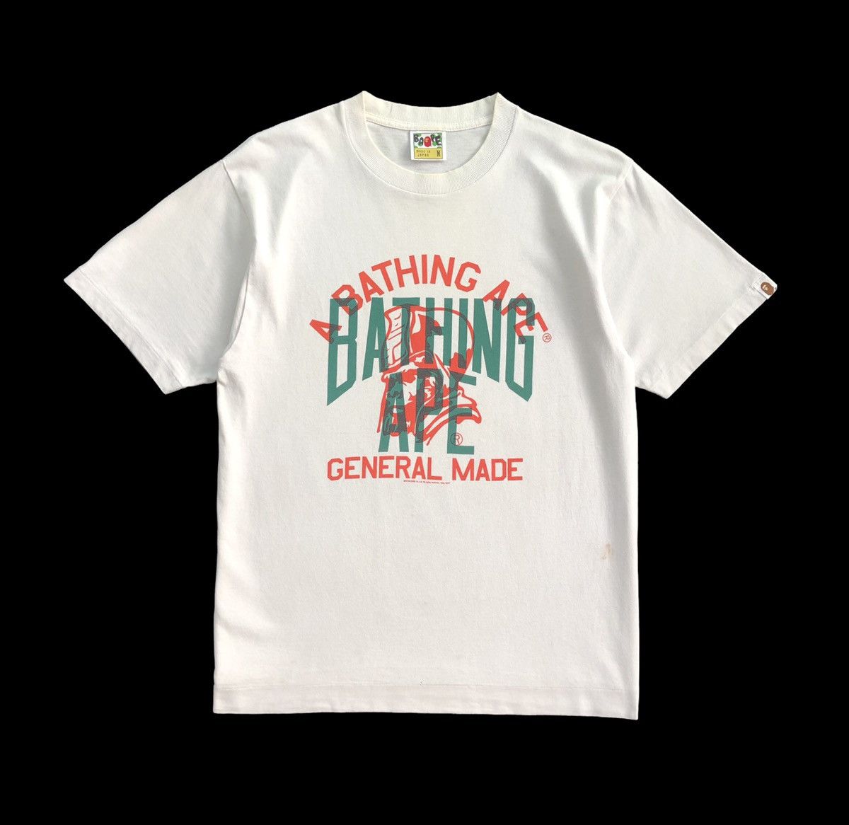 Bape Overprint General Made Tee Size US M / EU 48-50 / 2 - 3 Thumbnail