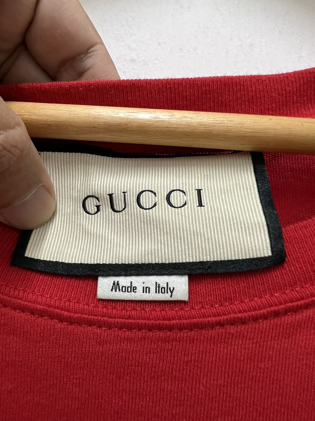 Gucci Gucci Big Logo Spell Out Shirt Size US M / EU 48-50 / 2 - 3 Thumbnail