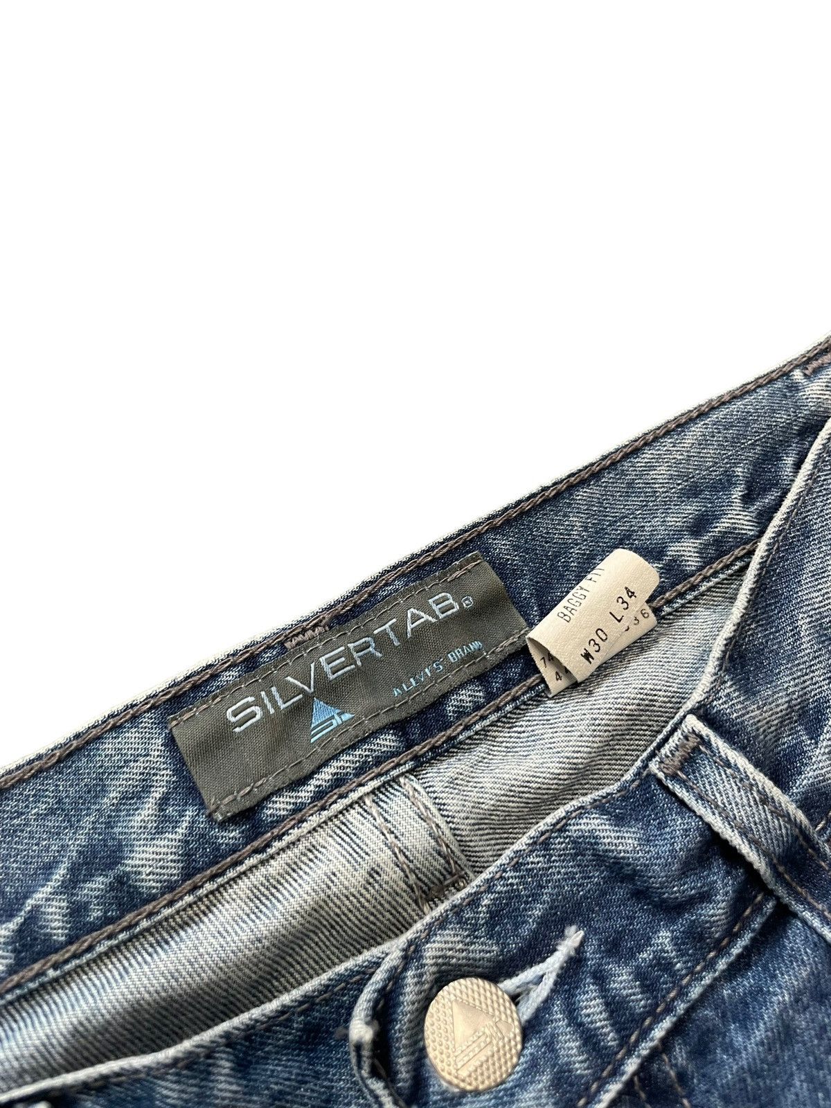 Levi's Vintage Levi's Silver Tab Baggy Denim Jeans Size US 30 / EU 46 - 2 Thumbnail