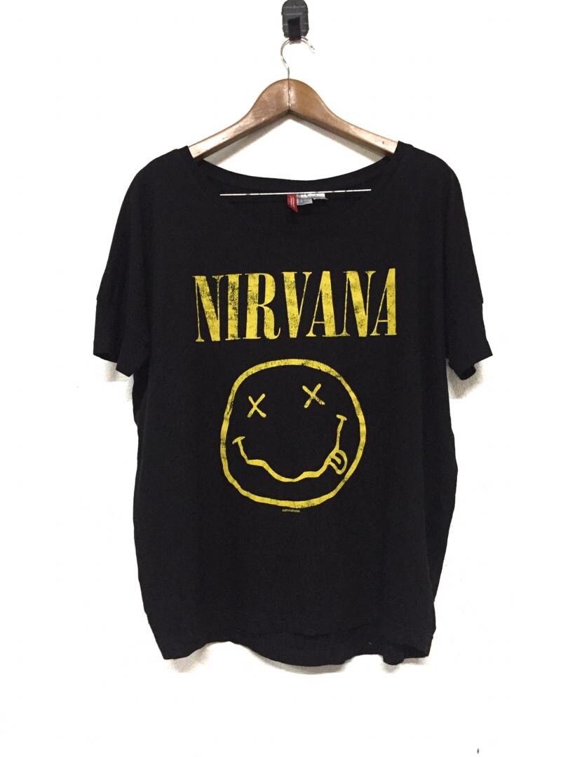 Nirvana Nirvana band tee punk scratch style design by Divided H&M Size US S / EU 44-46 / 1 - 1 Preview