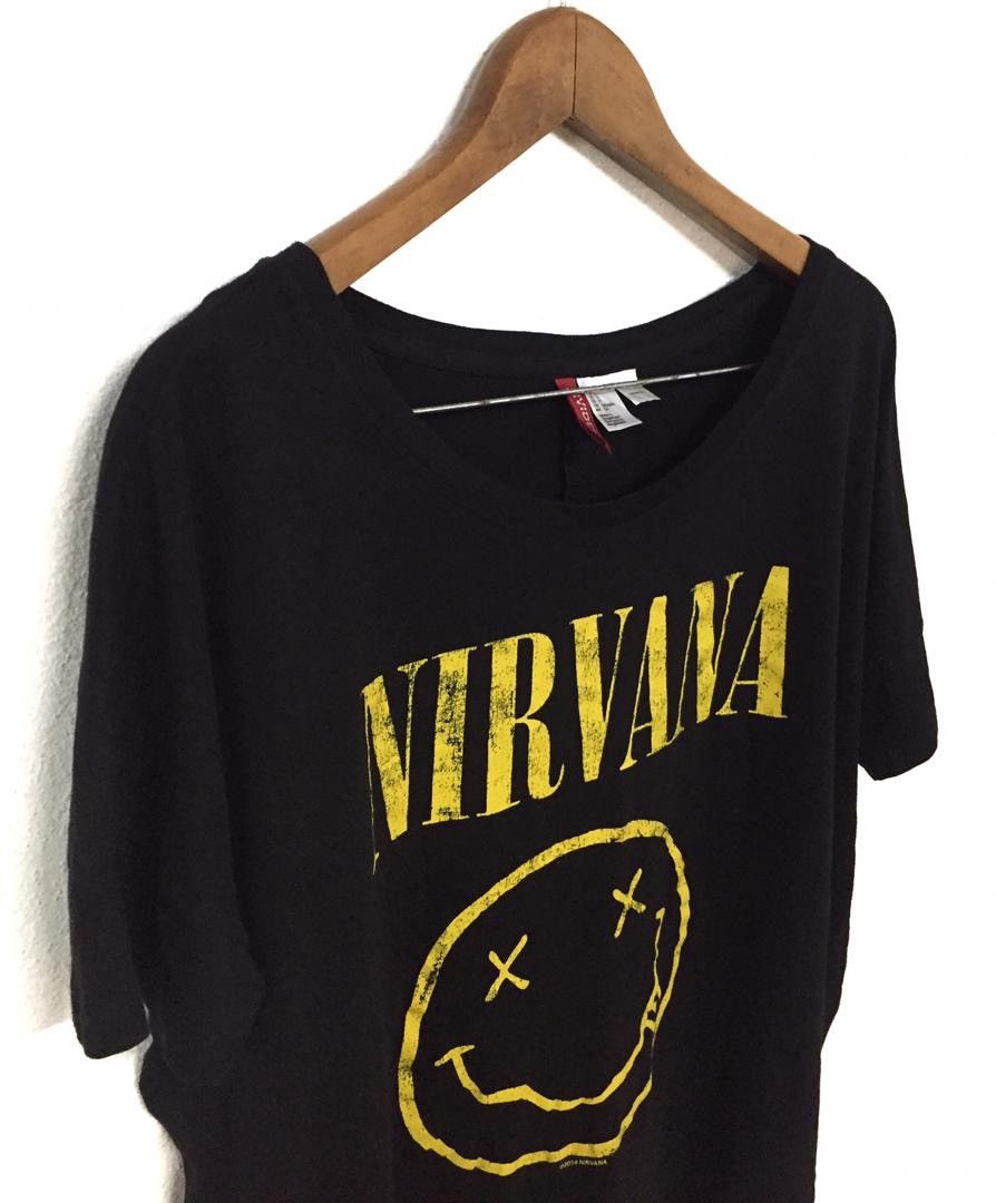 Band Tees Nirvana band tee punk scratch style design by Divided H&M Size US S / EU 44-46 / 1 - 2 Thumbnail