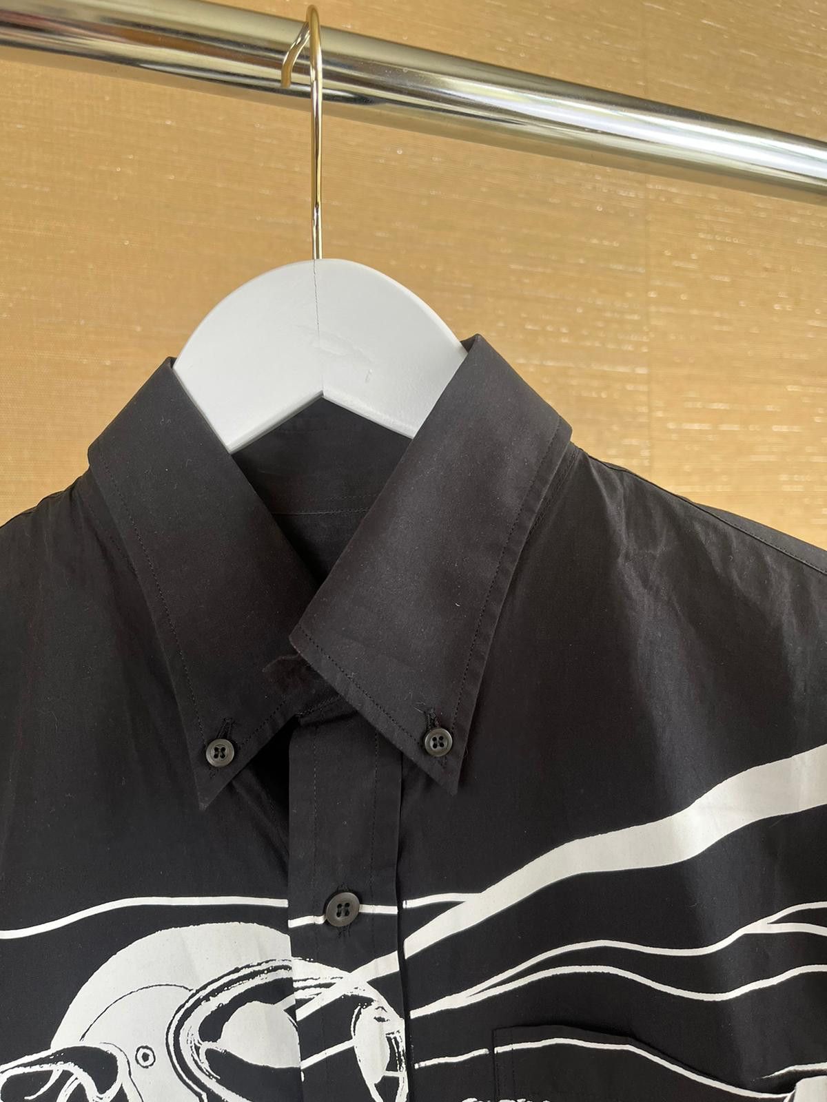 Prada Popeline Laser Button Up in Black Size US S / EU 44-46 / 1 - 9 Thumbnail