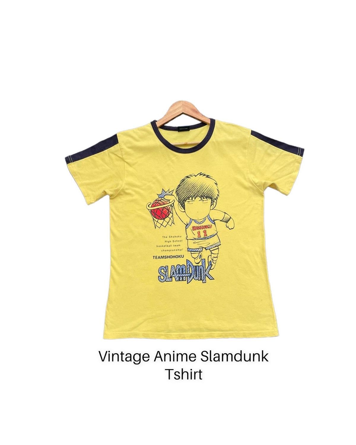 Anime Vintage Anime Slamdunk Tshirt Size US M / EU 48-50 / 2 - 1 Thumbnail