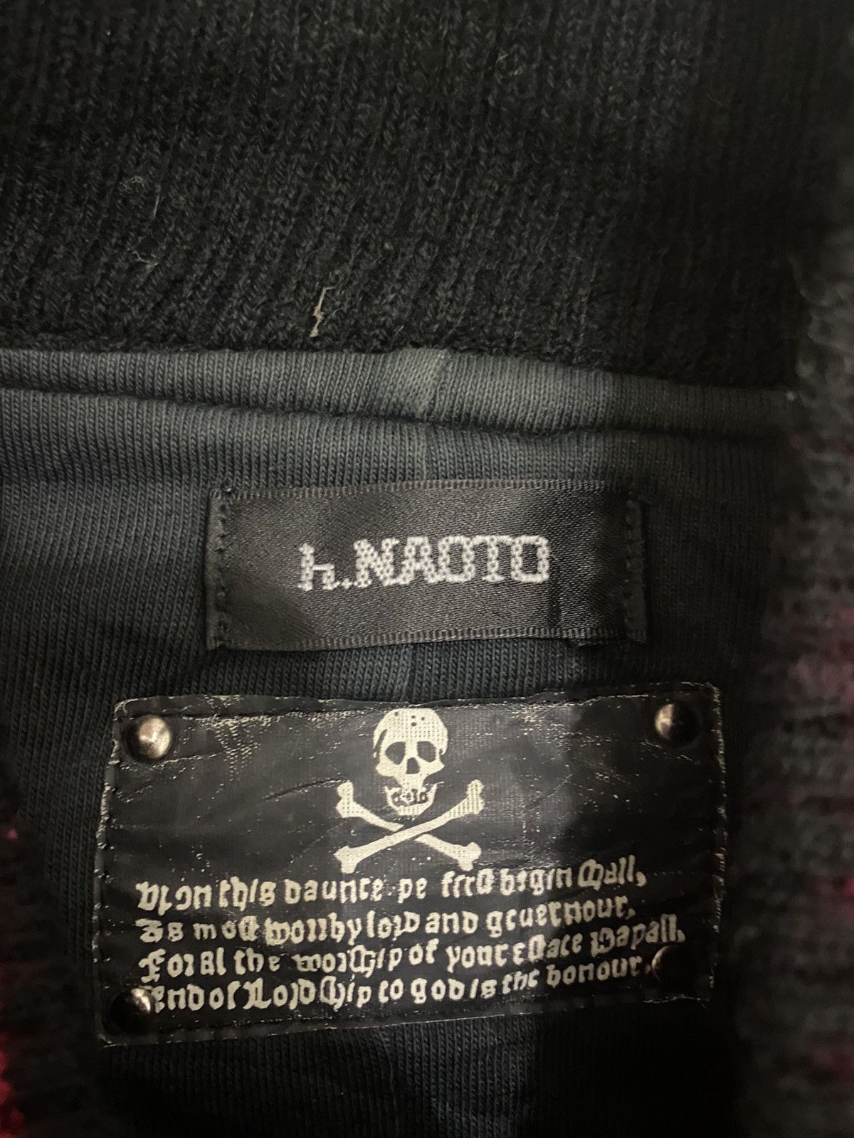 Japanese Brand × Jun Takahashi × Seditionaries H.Anarchy by H.Naoto Punk Varsity Jacket Size US M / EU 48-50 / 2 - 6 Thumbnail
