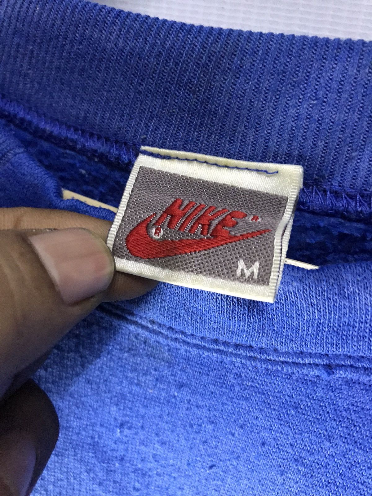 Nike × Vintage Vintage nike croptop crewneck sweatshirt Size US M / EU 48-50 / 2 - 4 Thumbnail