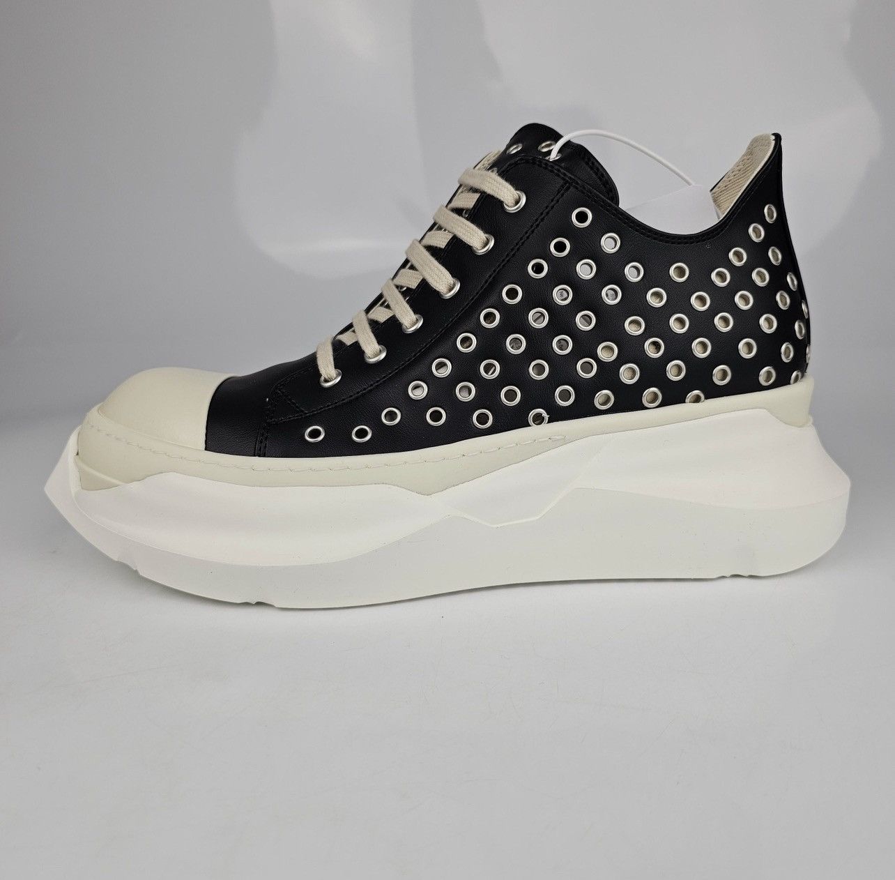 Rick Owens Rick Owens DRKSHDW Abstract Black Faux Leather Size US 10.5 / EU 43-44 - 6 Thumbnail