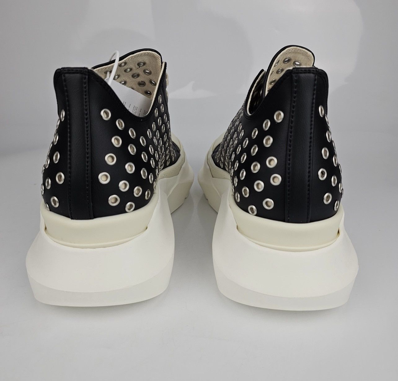 Rick Owens Rick Owens DRKSHDW Abstract Black Faux Leather Size US 7 / EU 40 - 7 Thumbnail