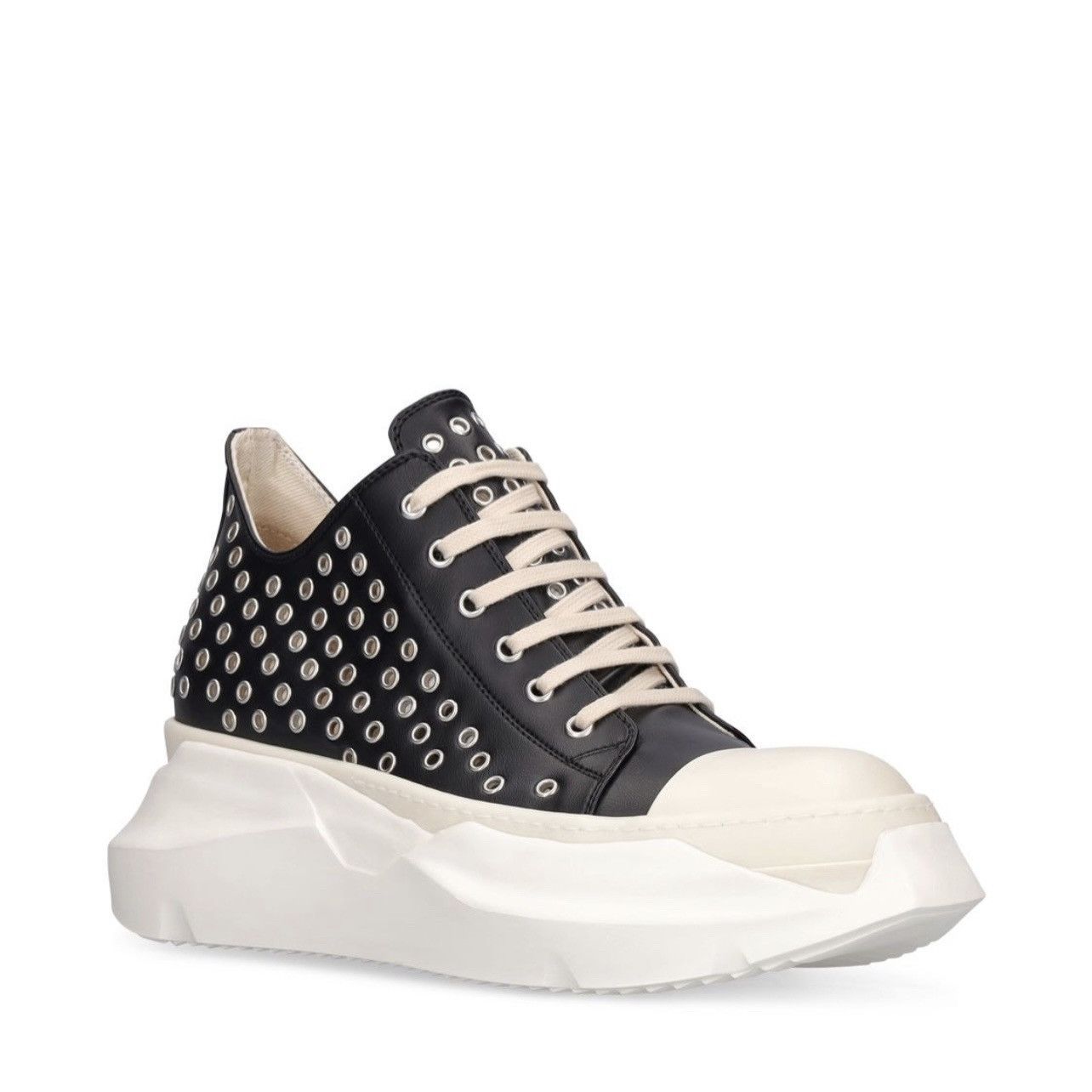 Rick Owens Rick Owens DRKSHDW Abstract Black Faux Leather Size US 7 / EU 40 - 2 Thumbnail