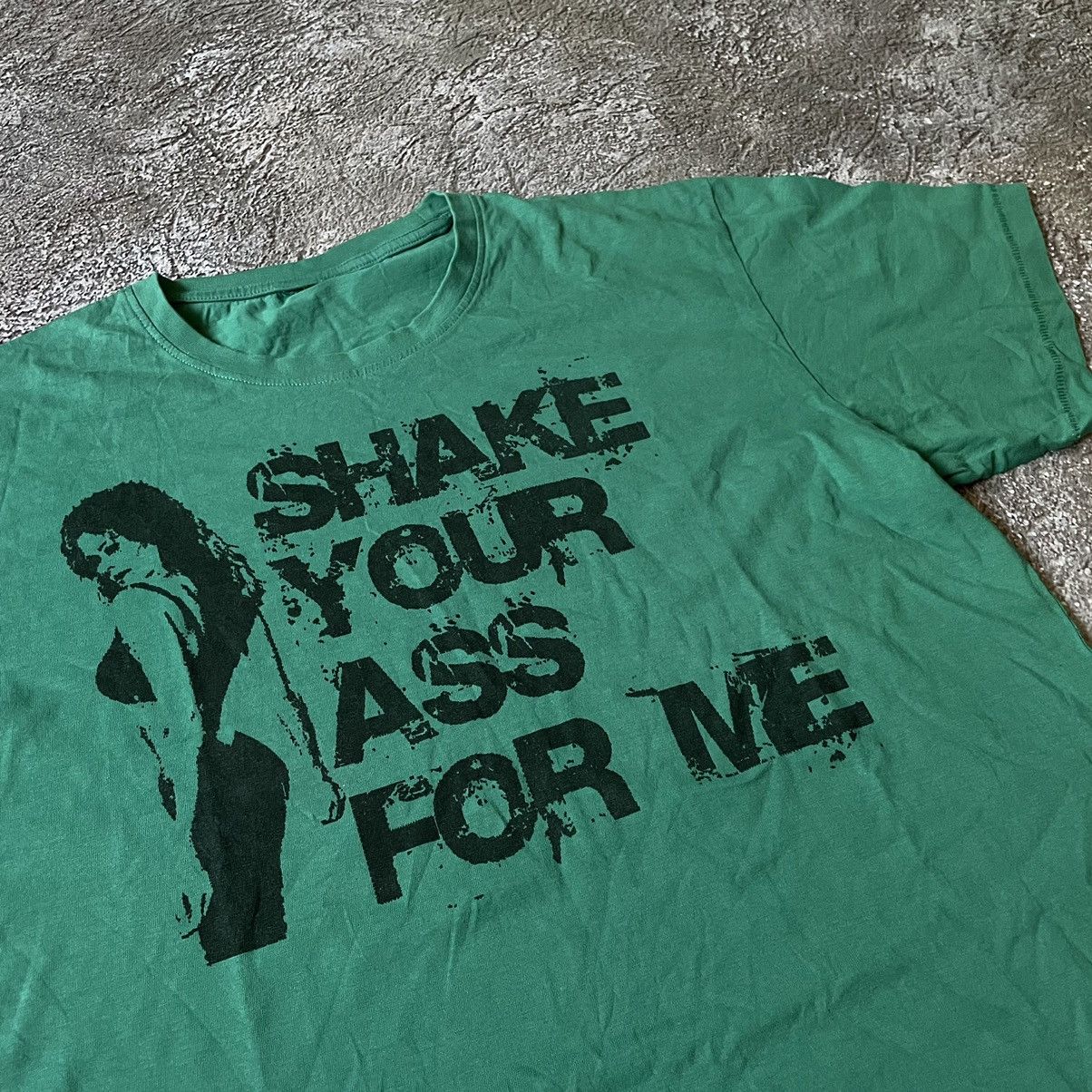 Vintage Vintage Y2K Graphic Tee Sun Faded Green Oversized Swag L Size US L / EU 52-54 / 3 - 6 Thumbnail