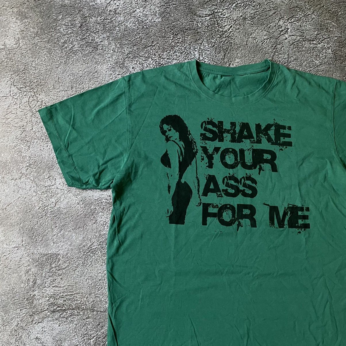 Vintage Vintage Y2K Graphic Tee Sun Faded Green Oversized Swag L Size US L / EU 52-54 / 3 - 4 Thumbnail