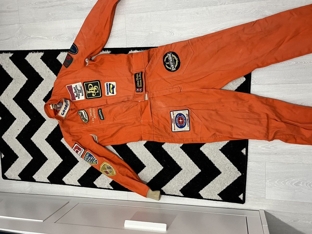 Vintage Vintage racing suit Grandprix 1982 silverstone | Grailed