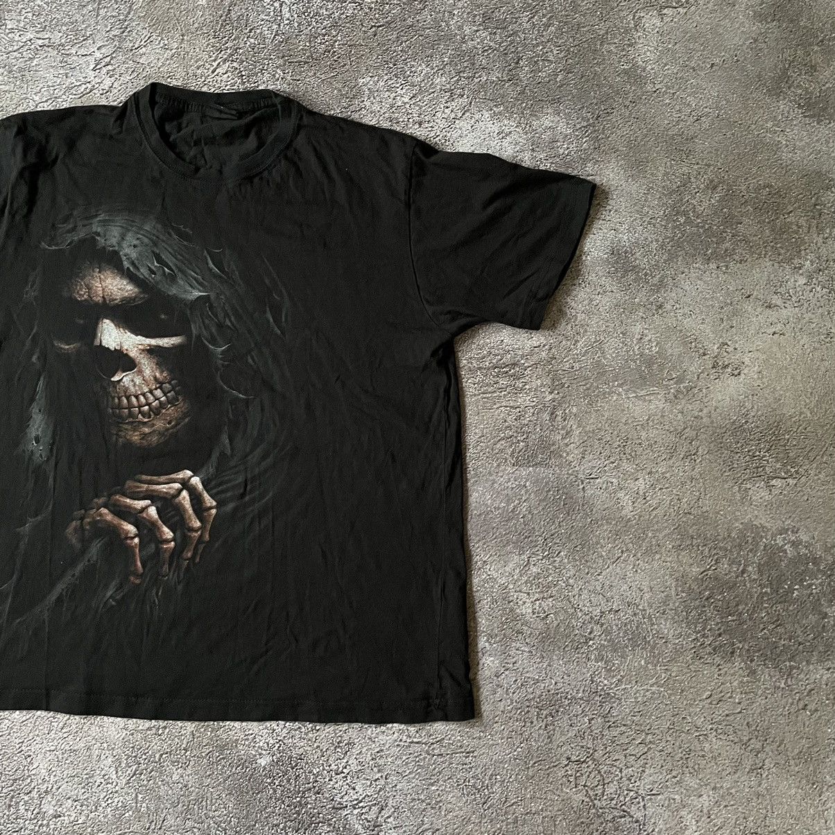 Vintage Vintage Y2K Horror Graphic Tee Dark Aesthetic Devil Face L Size US L / EU 52-54 / 3 - 3 Thumbnail