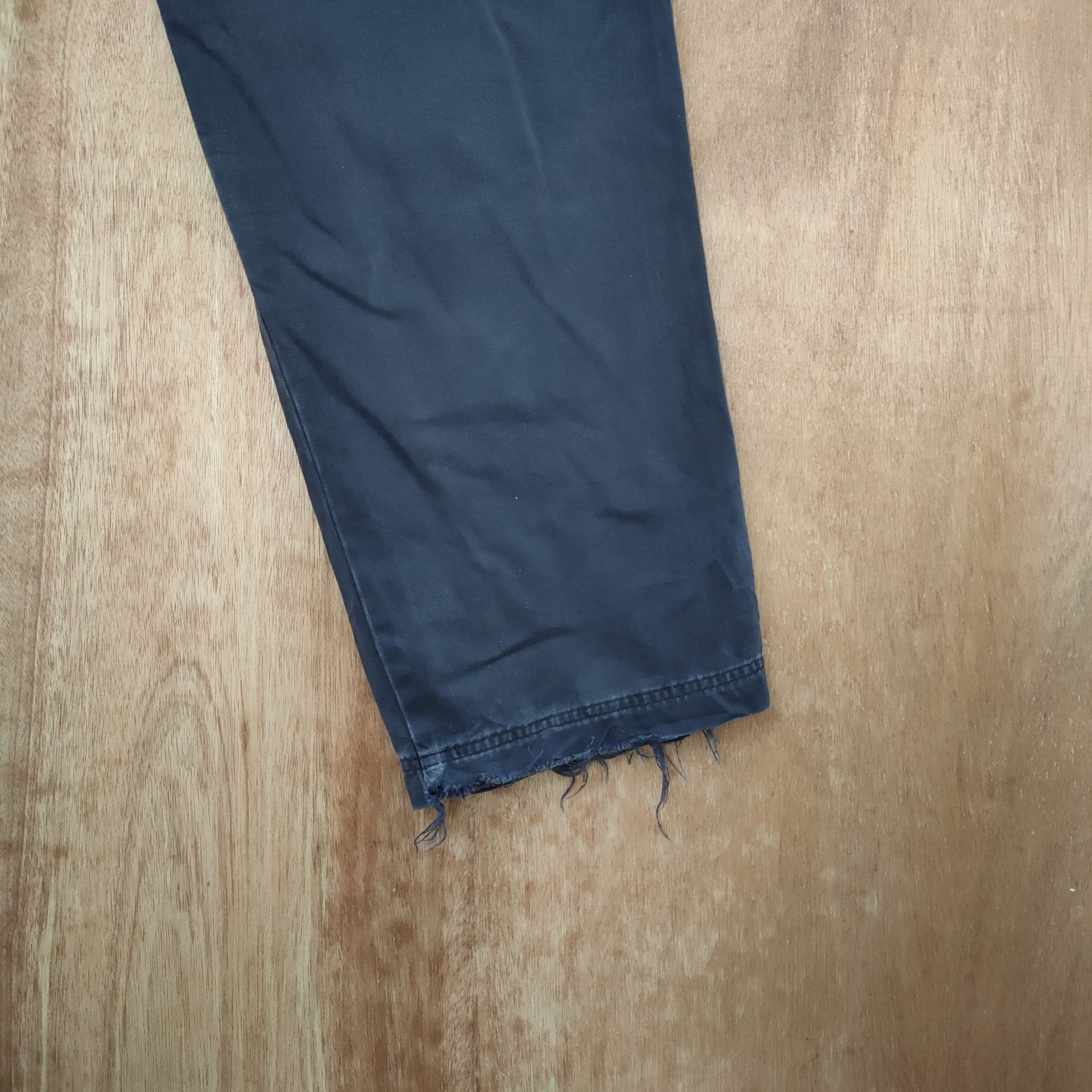 Japanese Brand W32 VINTAGE NAVY FADED CARGO PANTS Size US 32 / EU 48 - 9 Thumbnail