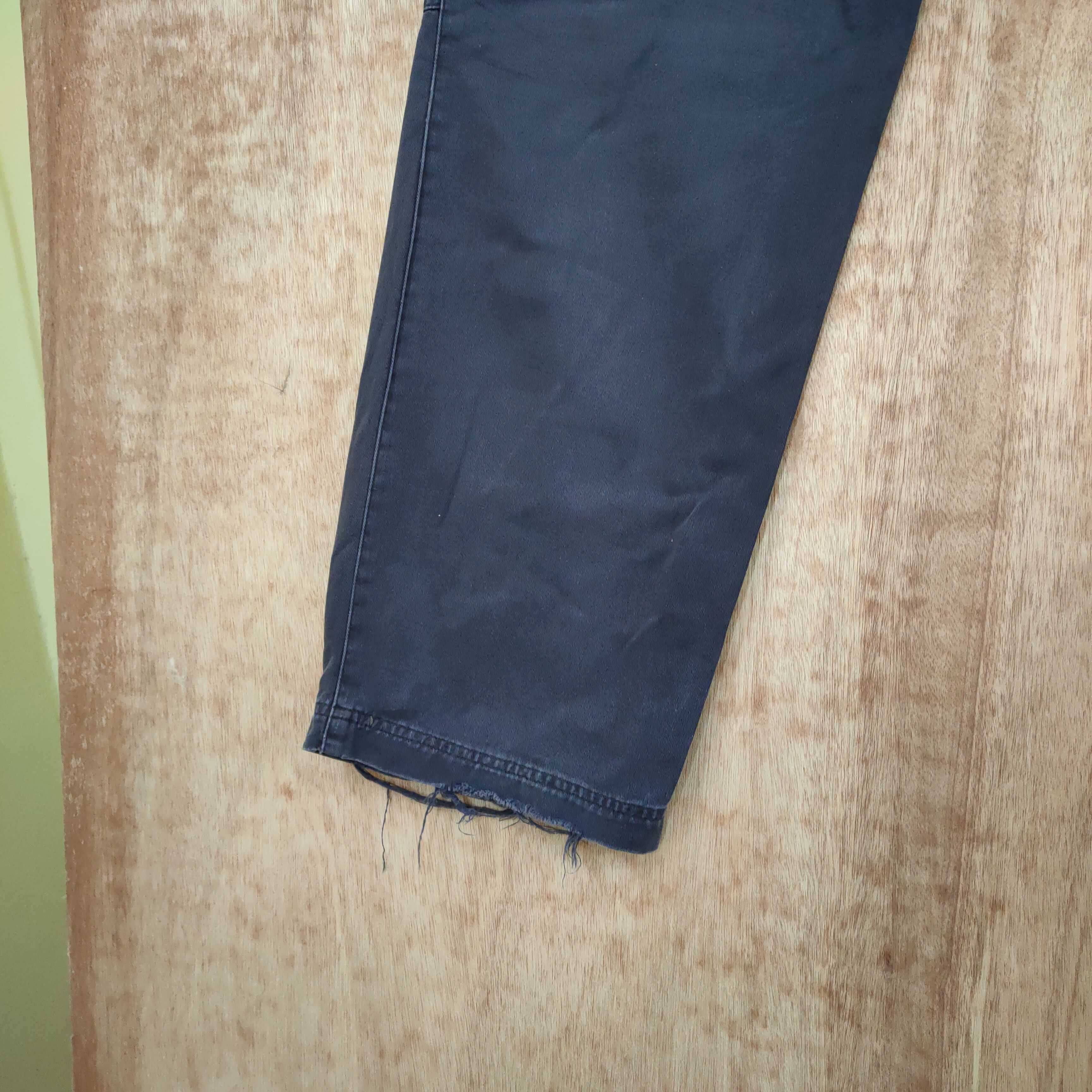 Japanese Brand W32 VINTAGE NAVY FADED CARGO PANTS Size US 32 / EU 48 - 10 Thumbnail