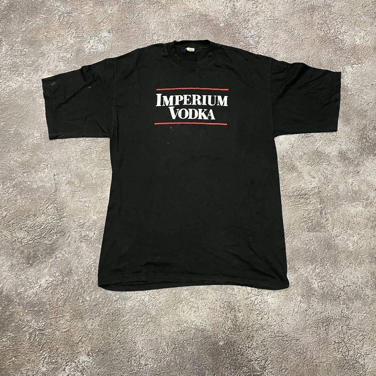 Vintage Vintage Y2K Imperium Vodka Graphic Tee Streetwear Washed XL Size US XL / EU 56 / 4 - 3 Thumbnail