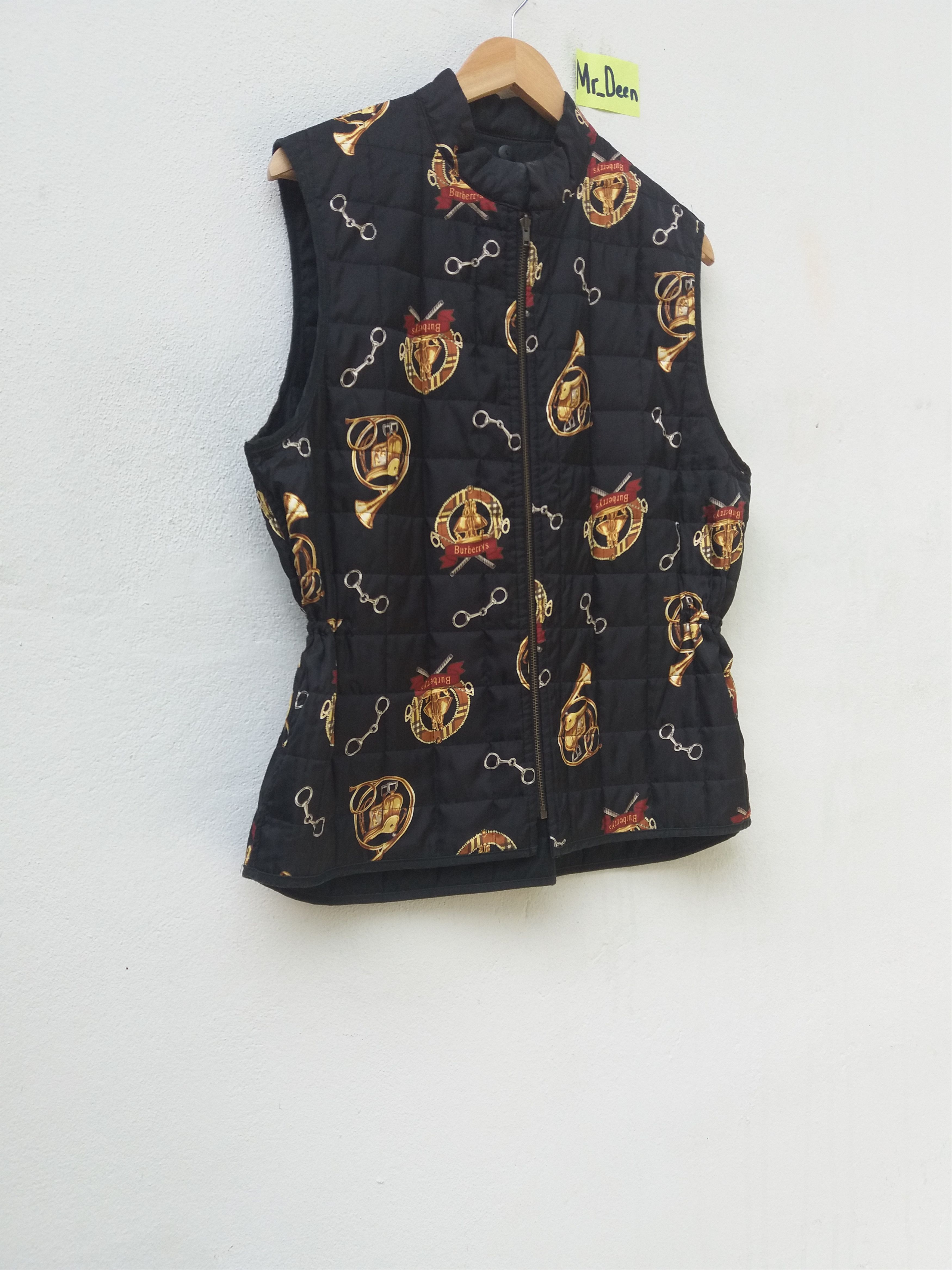 Burberry Vintage Burberry Luxury Musical Instrument Reversible Vest Size US M / EU 48-50 / 2 - 3 Thumbnail