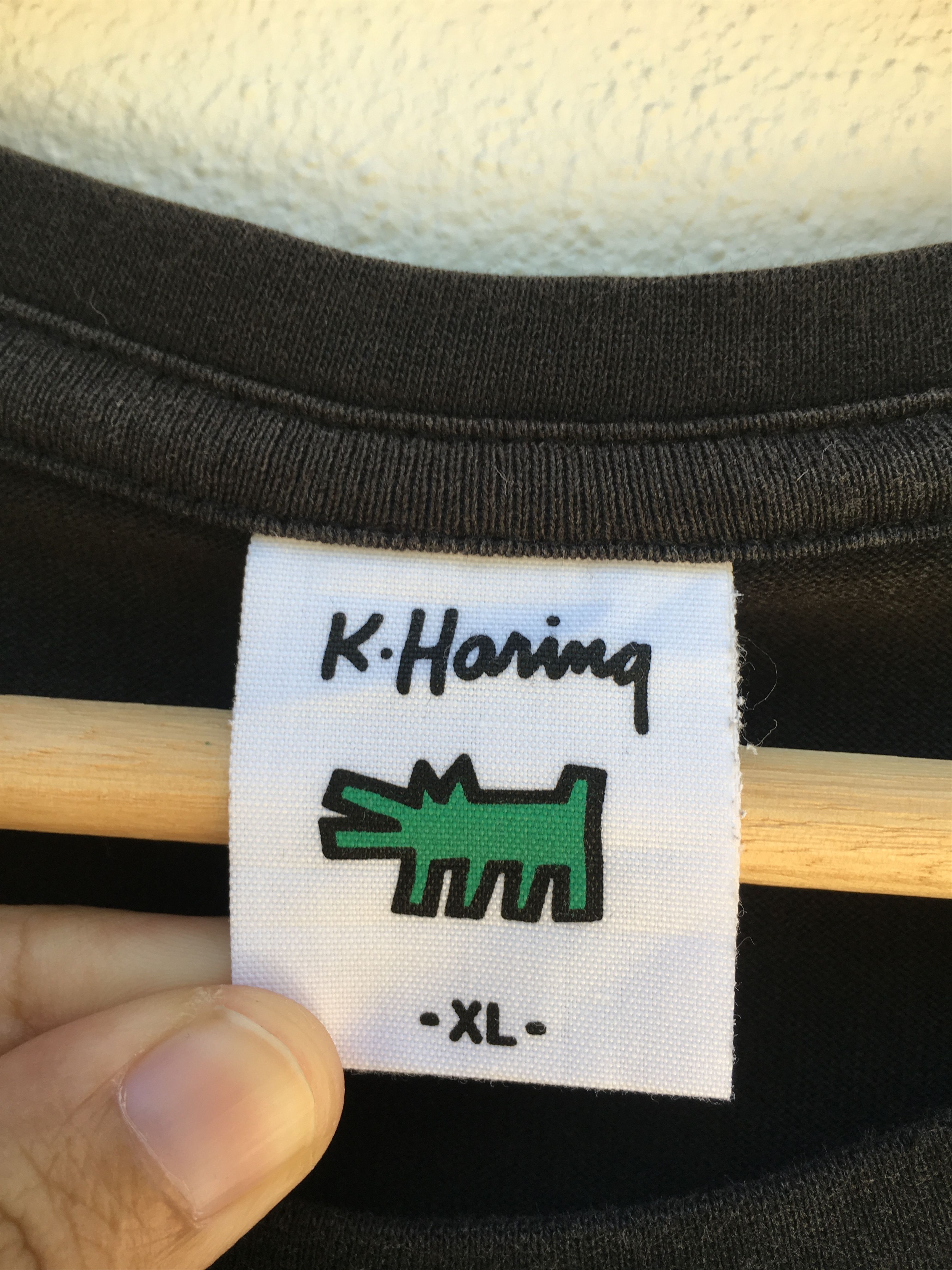 Keith Haring Rare Vintage Keith Haring Pisa 89 Size US XL / EU 56 / 4 - 4 Thumbnail
