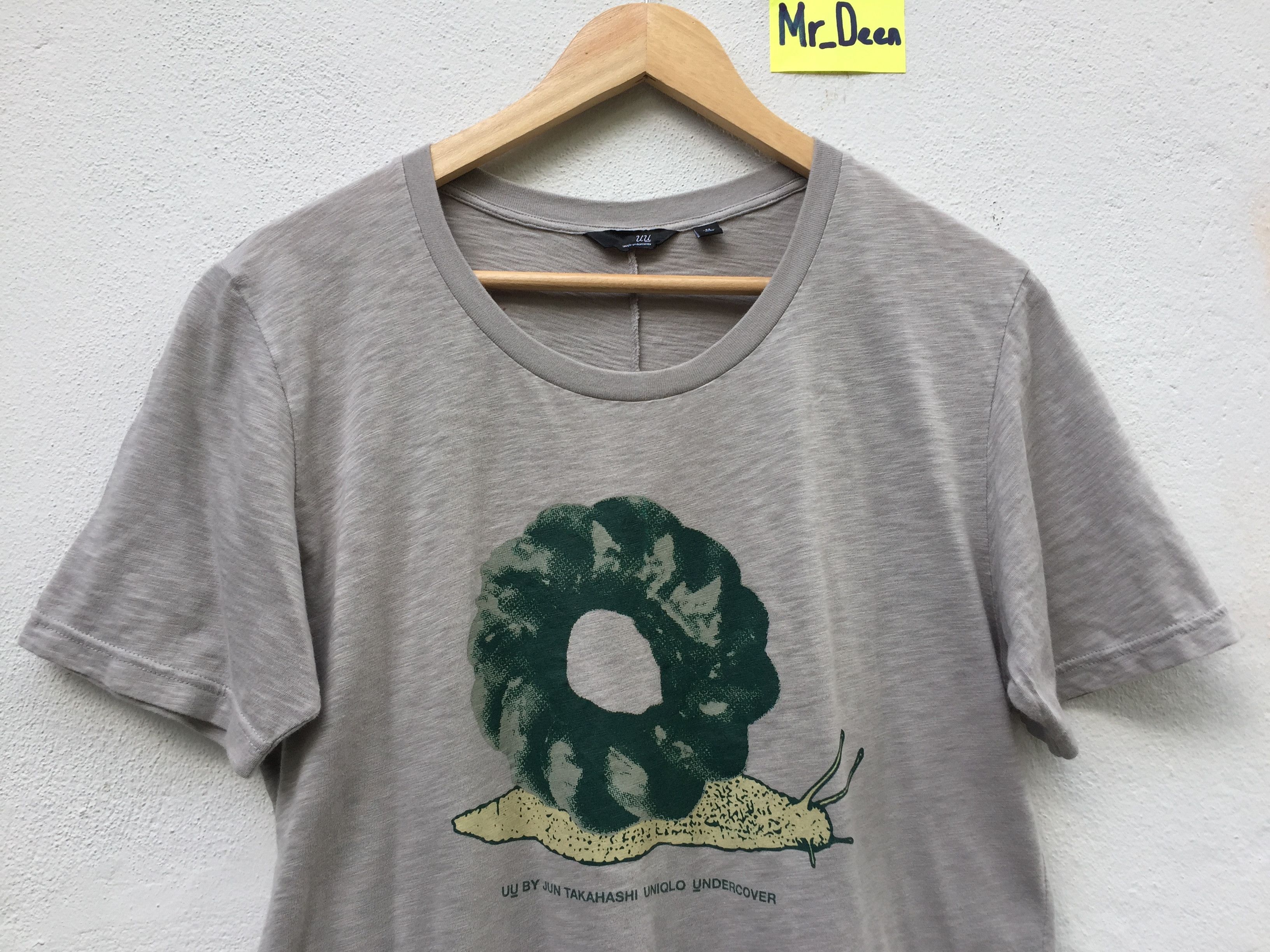 Jun Takahashi RARE Uniqlo x Undercover Snail Design T-shirt Size US M / EU 48-50 / 2 - 5 Thumbnail