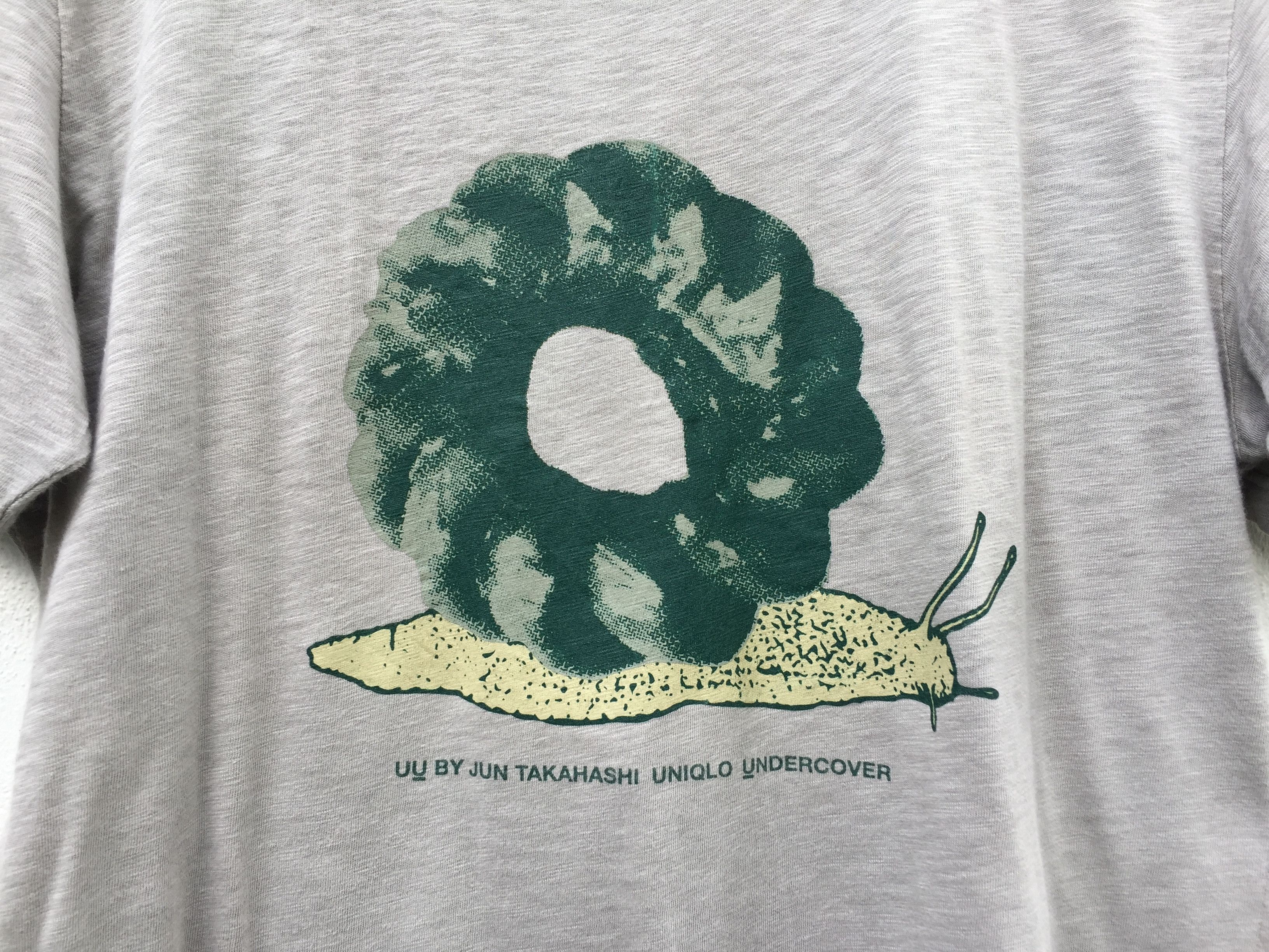 Jun Takahashi RARE Uniqlo x Undercover Snail Design T-shirt Size US M / EU 48-50 / 2 - 6 Thumbnail