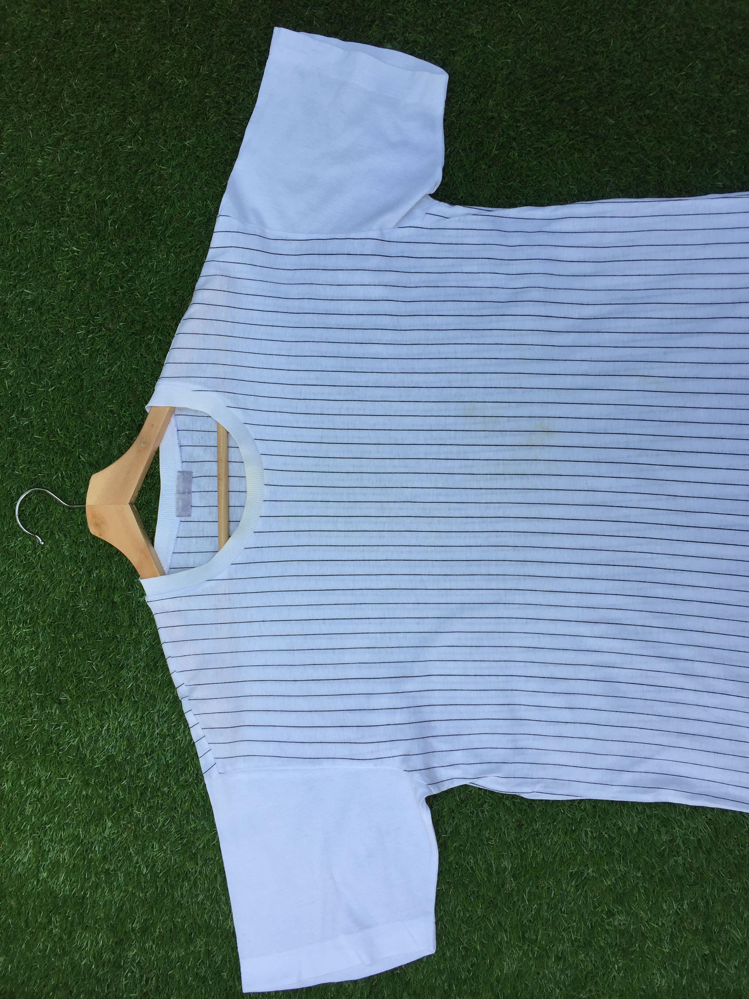 Comme des Garcons Vintage COMME DES GARCONS Stripes Tshirt Mens Medium Size US M / EU 48-50 / 2 - 3 Thumbnail