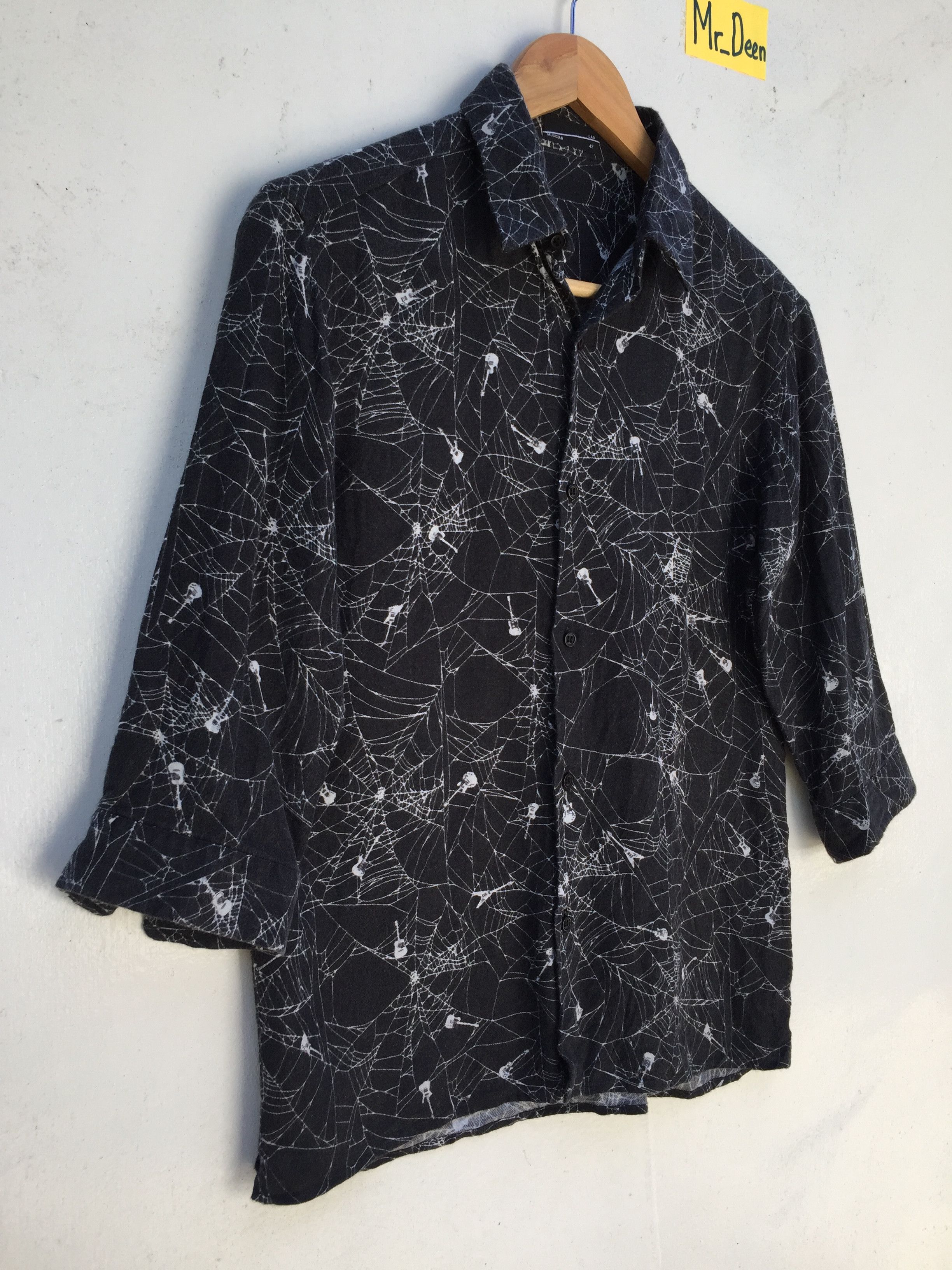 Lad Musician Rare LAD MUSICIAN SATIN SPIDER BLOUSON Size US S / EU 44-46 / 1 - 2 Thumbnail