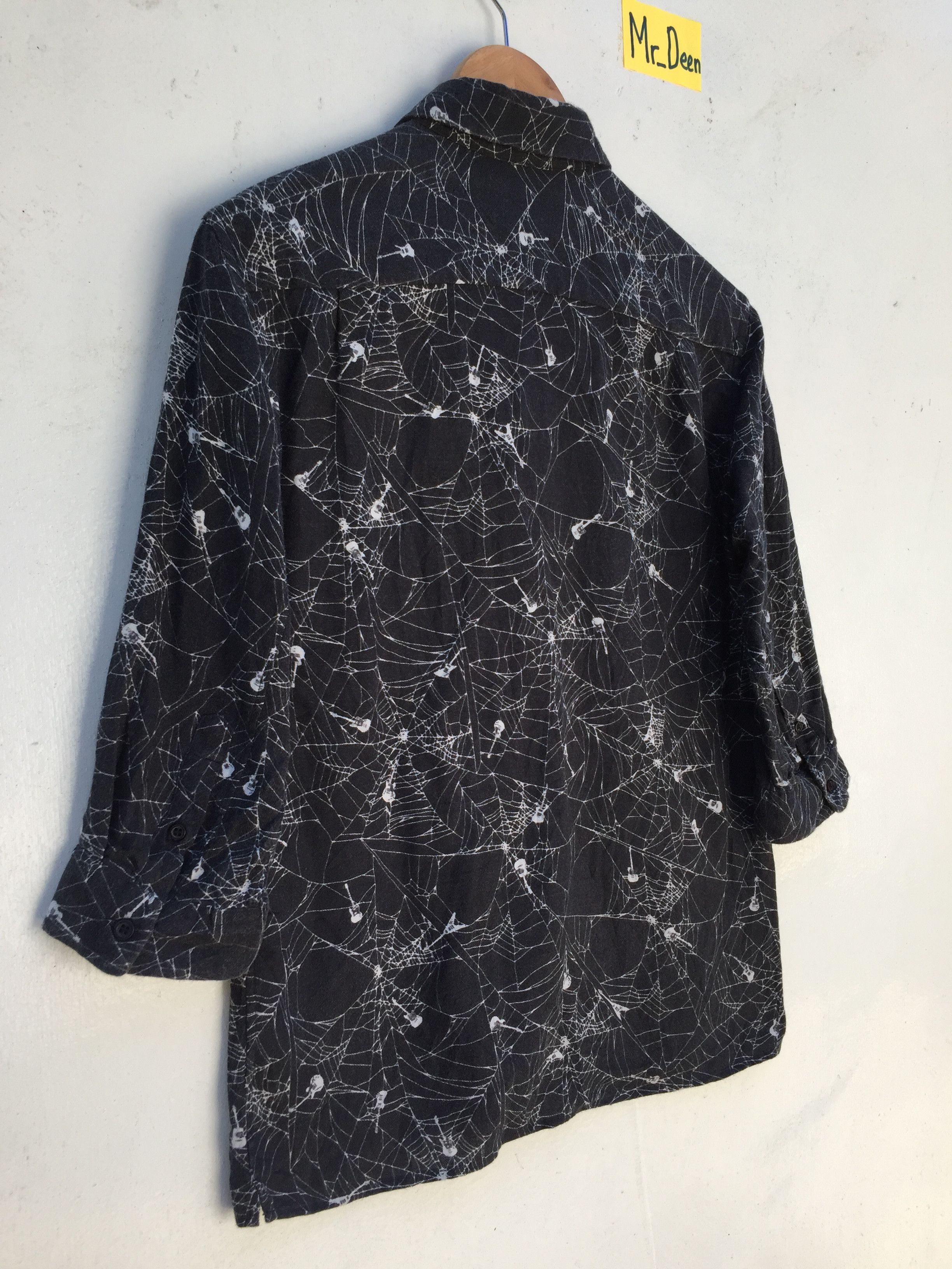 Lad Musician Rare LAD MUSICIAN SATIN SPIDER BLOUSON Size US S / EU 44-46 / 1 - 12 Thumbnail