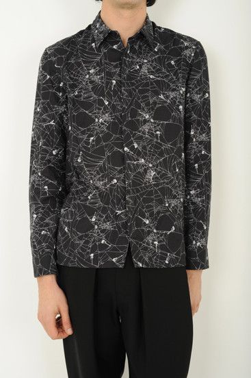 Lad Musician Rare LAD MUSICIAN SATIN SPIDER BLOUSON Size US S / EU 44-46 / 1 - 1 Thumbnail