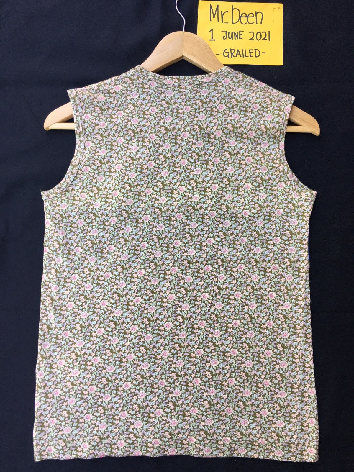Vintage tricot Comme Des Garcons AD 2007 Sleeveless Top