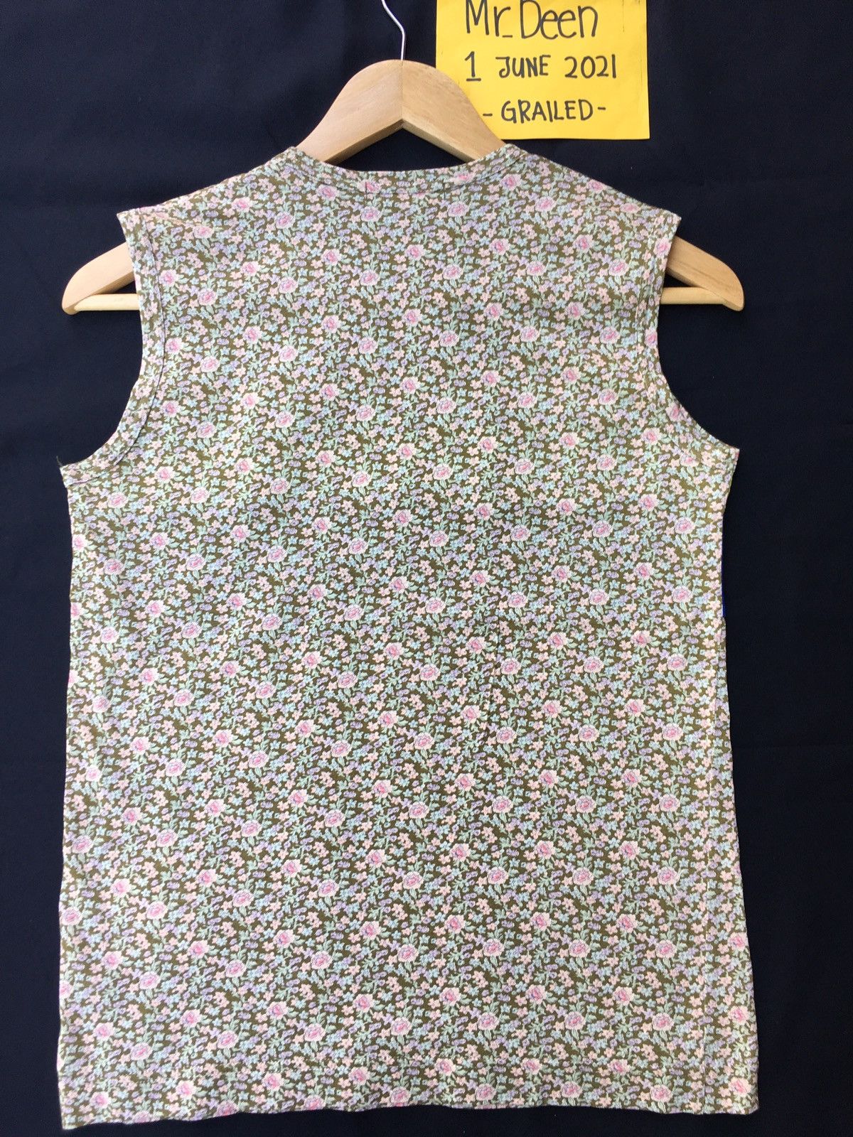 Vintage tricot Comme Des Garcons AD 2007 Sleeveless Top