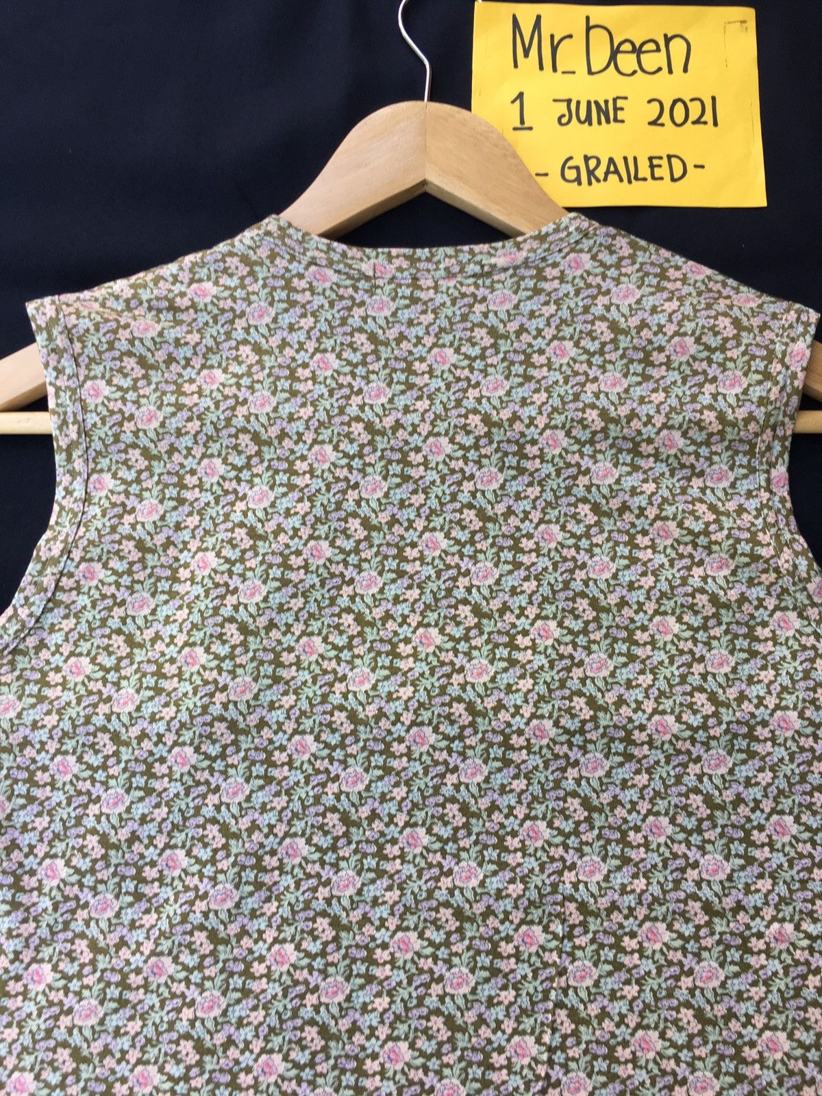 Vintage tricot Comme Des Garcons AD 2007 Sleeveless Top