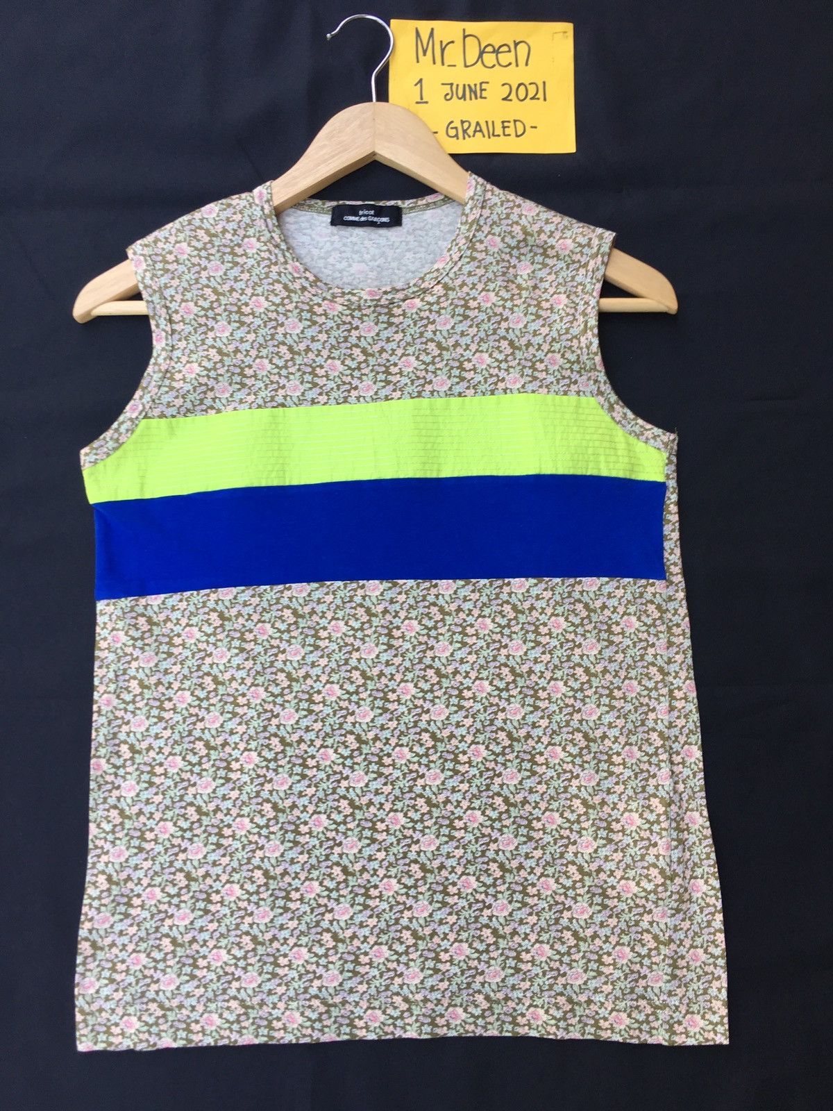 Vintage tricot Comme Des Garcons AD 2007 Sleeveless Top