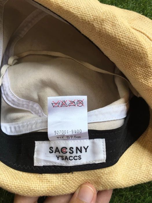 Yohji Yamamoto YOHJI YAMAMOTO Sacsny Y’saccs Bucket Hat Size ONE SIZE - 7 Thumbnail