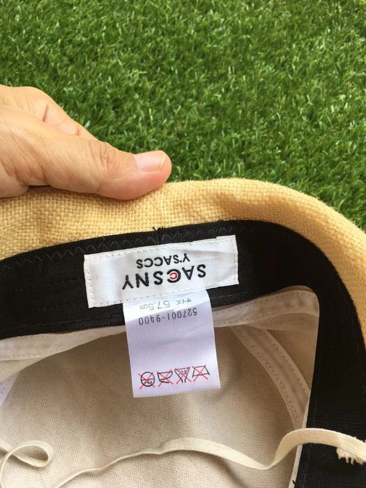 Yohji Yamamoto YOHJI YAMAMOTO Sacsny Y’saccs Bucket Hat Size ONE SIZE - 6 Thumbnail