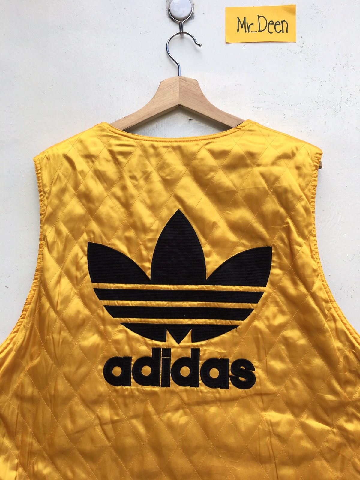 Adidas Vintage Adidas Reversible Vest Big Logo Sleeveless Jacket Size US L / EU 52-54 / 3 - 12 Thumbnail