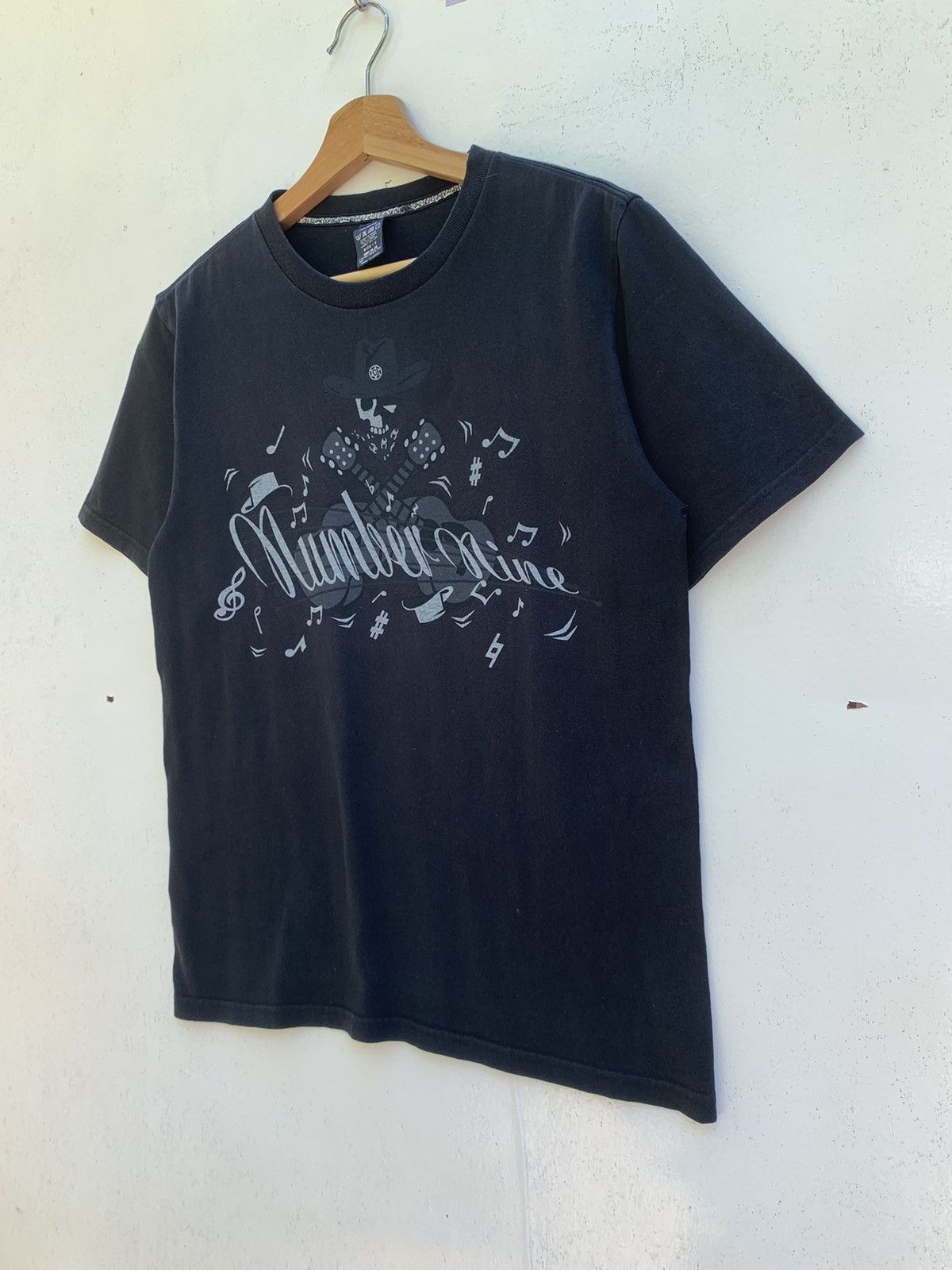 Number (N)ine Rare Number (N)ine Black Spellout Tshirt Size US S / EU 44-46 / 1 - 4 Thumbnail