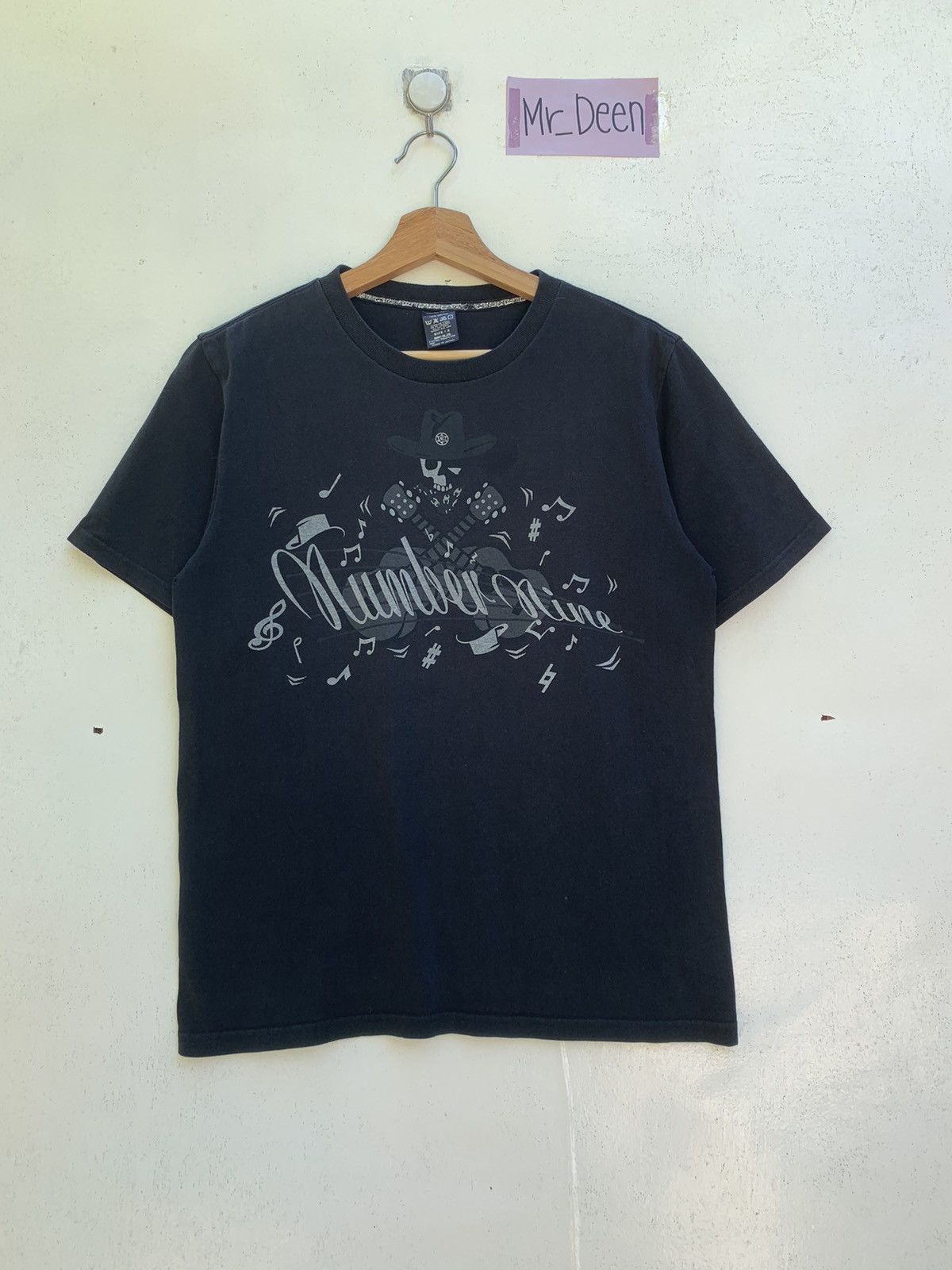 Number (N)ine Rare Number (N)ine Black Spellout Tshirt Size US S / EU 44-46 / 1 - 2 Thumbnail
