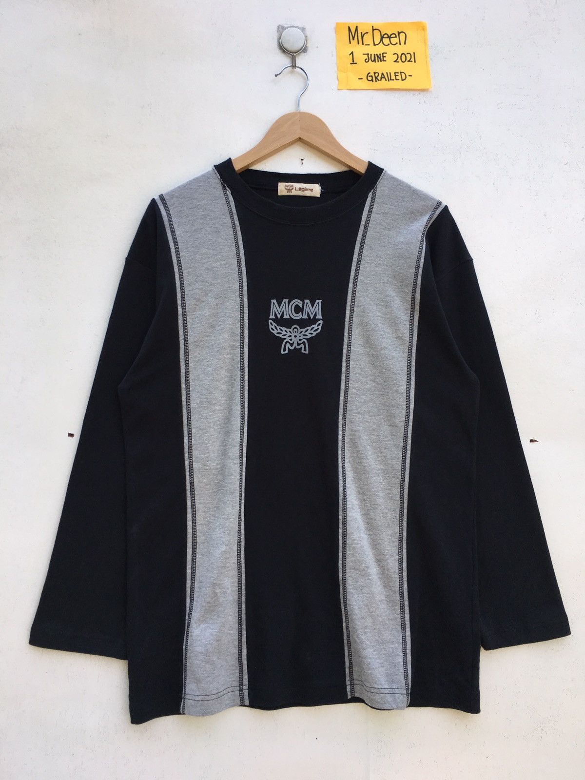 MCM Vintage MCM Logos Longsleeve Shirt Size US M / EU 48-50 / 2 - 2 Thumbnail