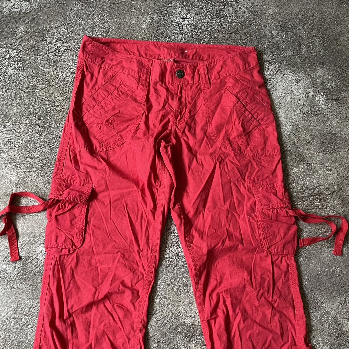 Vintage Vintage 90s Baggy Cargo Pants Bondage Straps Streetwear 28 Size 28" / US 6 / IT 42 - 4 Thumbnail