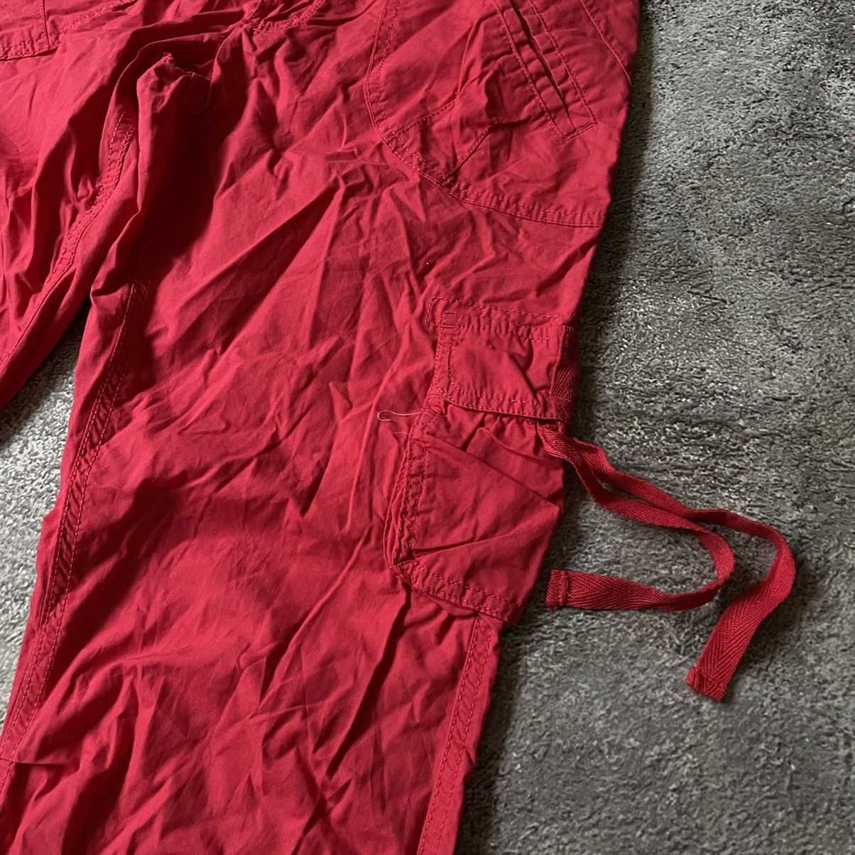 Vintage Vintage 90s Baggy Cargo Pants Bondage Straps Streetwear 28 Size 28" / US 6 / IT 42 - 6 Thumbnail