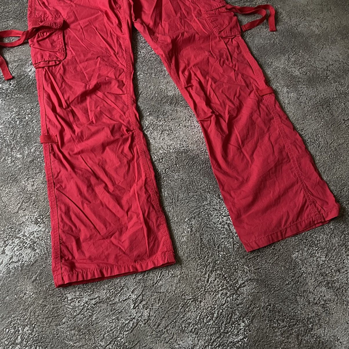 Vintage Vintage 90s Baggy Cargo Pants Bondage Straps Streetwear 28 Size 28" / US 6 / IT 42 - 3 Thumbnail