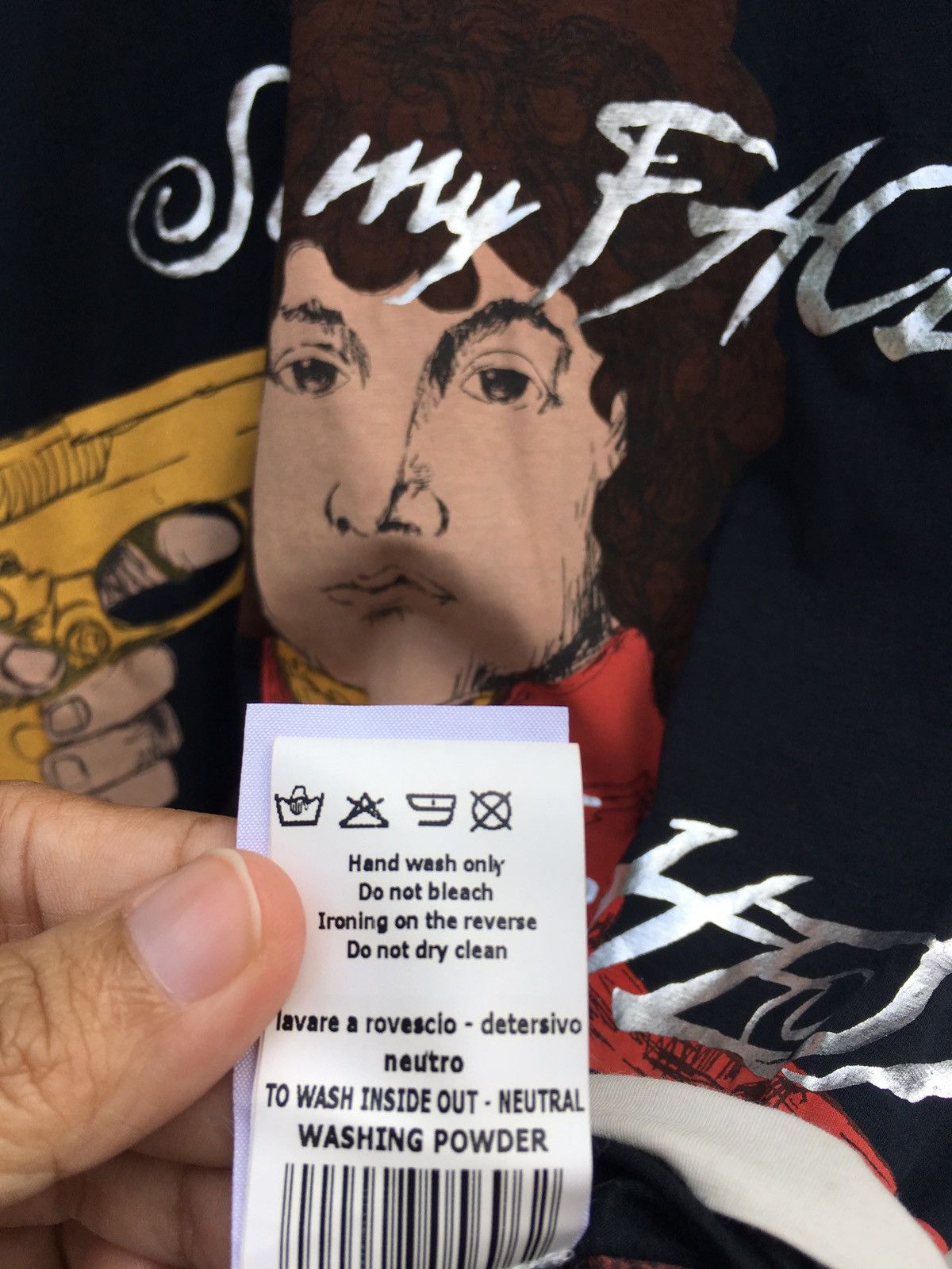 John Galliano Rare John Galliano Save My Face ...Printed Tshirt Size US S / EU 44-46 / 1 - 10 Thumbnail