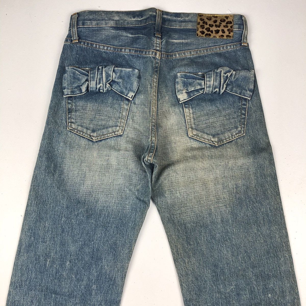 Designer × Japanese Brand Vintage MUVEIL selvedge redline Jeans dirty faded blue jeans Size US 30 / EU 46 - 7 Thumbnail
