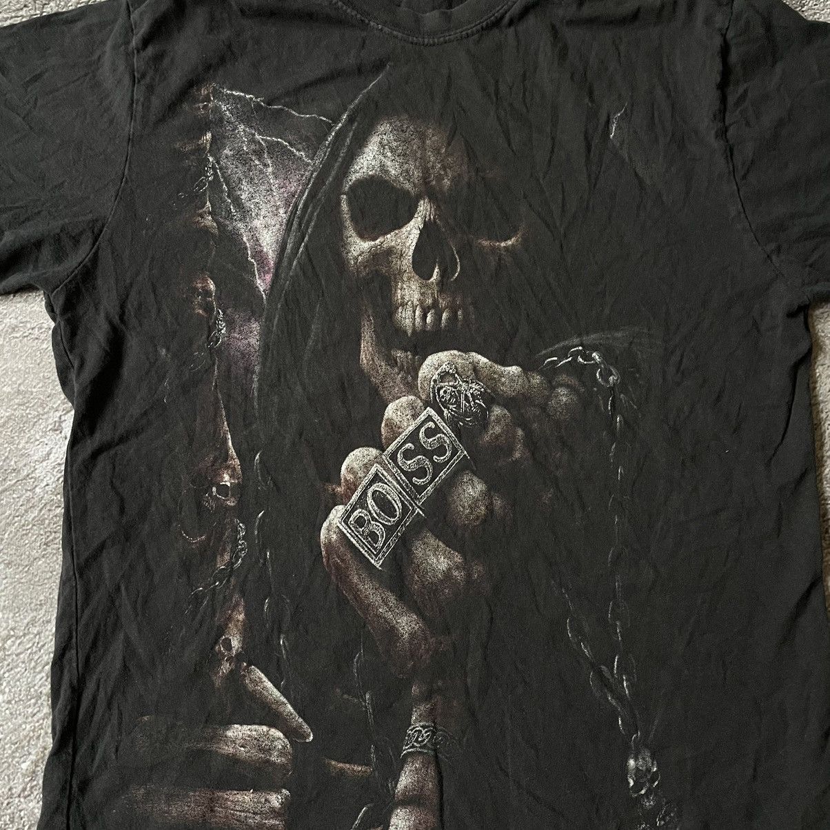Band Tees Vintage Y2K Scream Dead Face 666 Devil Creepy Horror Tee Size US L / EU 52-54 / 3 - 5 Thumbnail