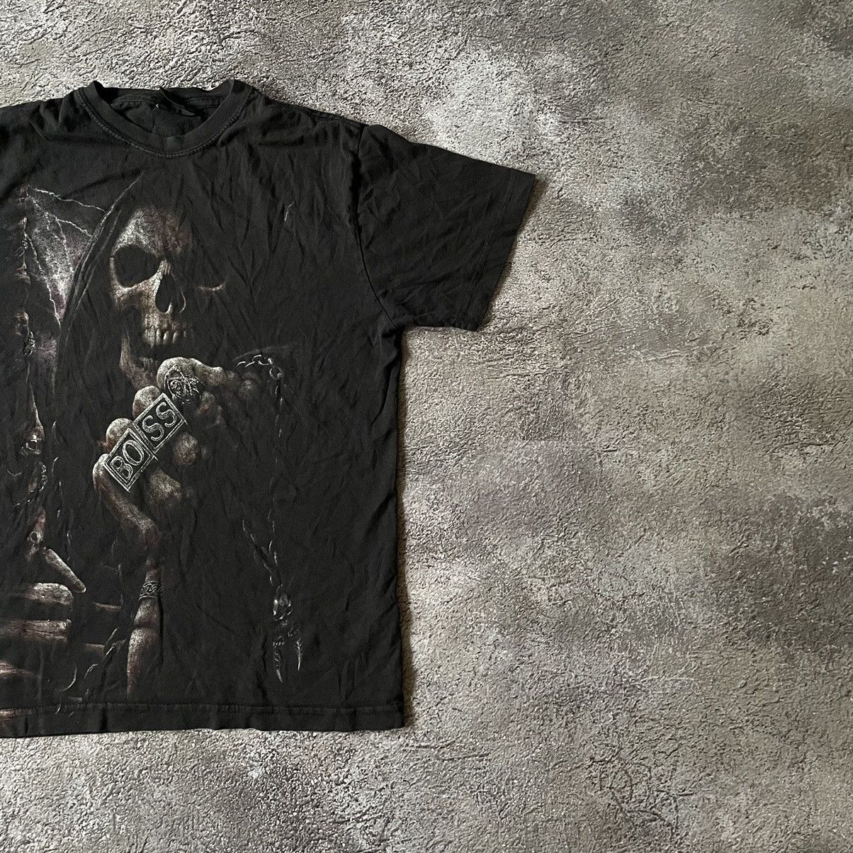 Band Tees Vintage Y2K Scream Dead Face 666 Devil Creepy Horror Tee Size US L / EU 52-54 / 3 - 3 Thumbnail